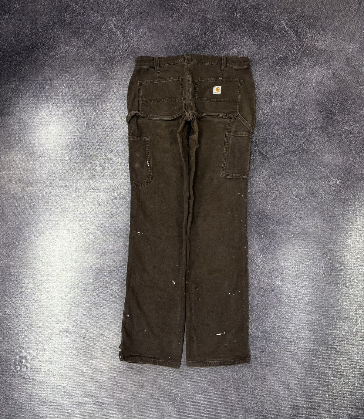 Carhartt Vintage Carhartt Workwear Y2K Brown Hype Carpenter Pants Size US 30 / EU 46 - 1 Thumbnail