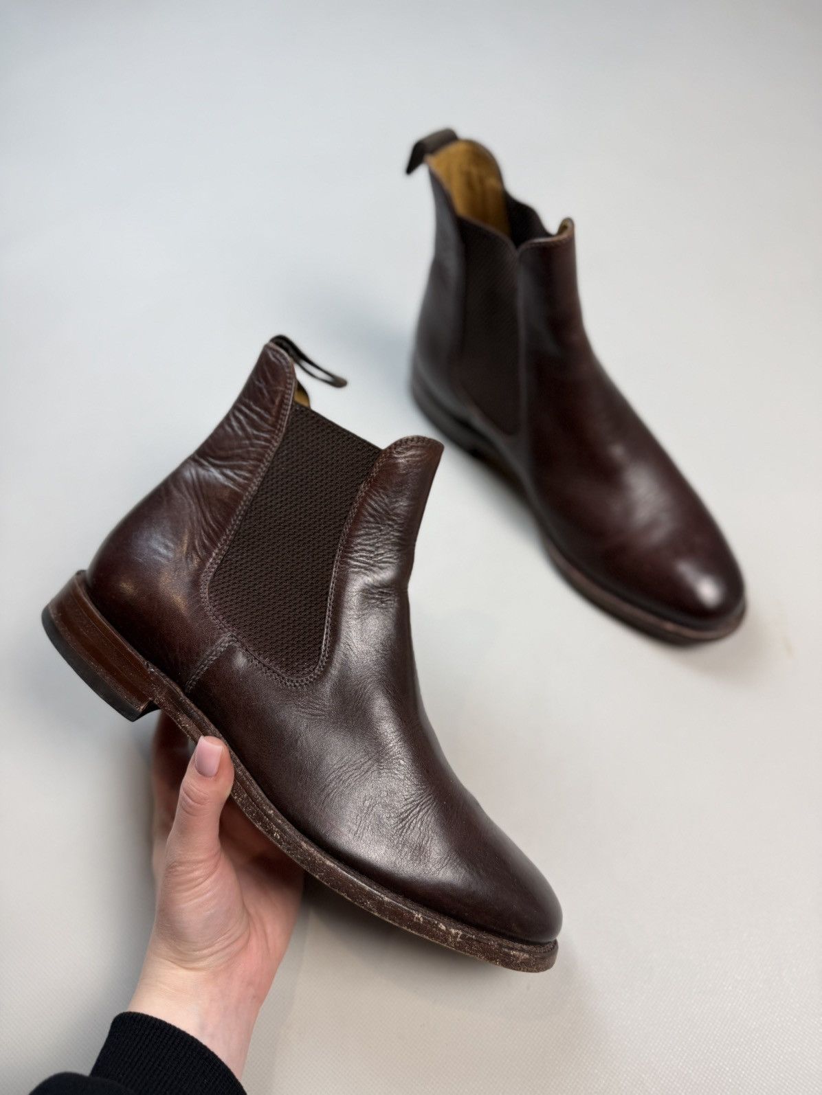 Loake Loake Hickstead Men’s Leather Comfort Chelsea Boots Shoes Size US 10 / EU 43 - 7 Thumbnail