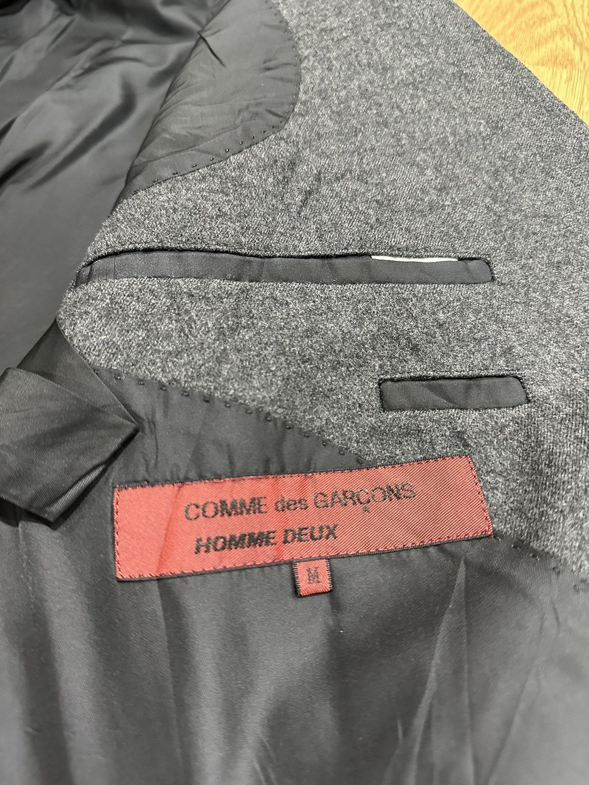 Comme des Garcons Comme des garcons Homme deux blazer Size US L / EU 52-54 / 3 - 11 Thumbnail