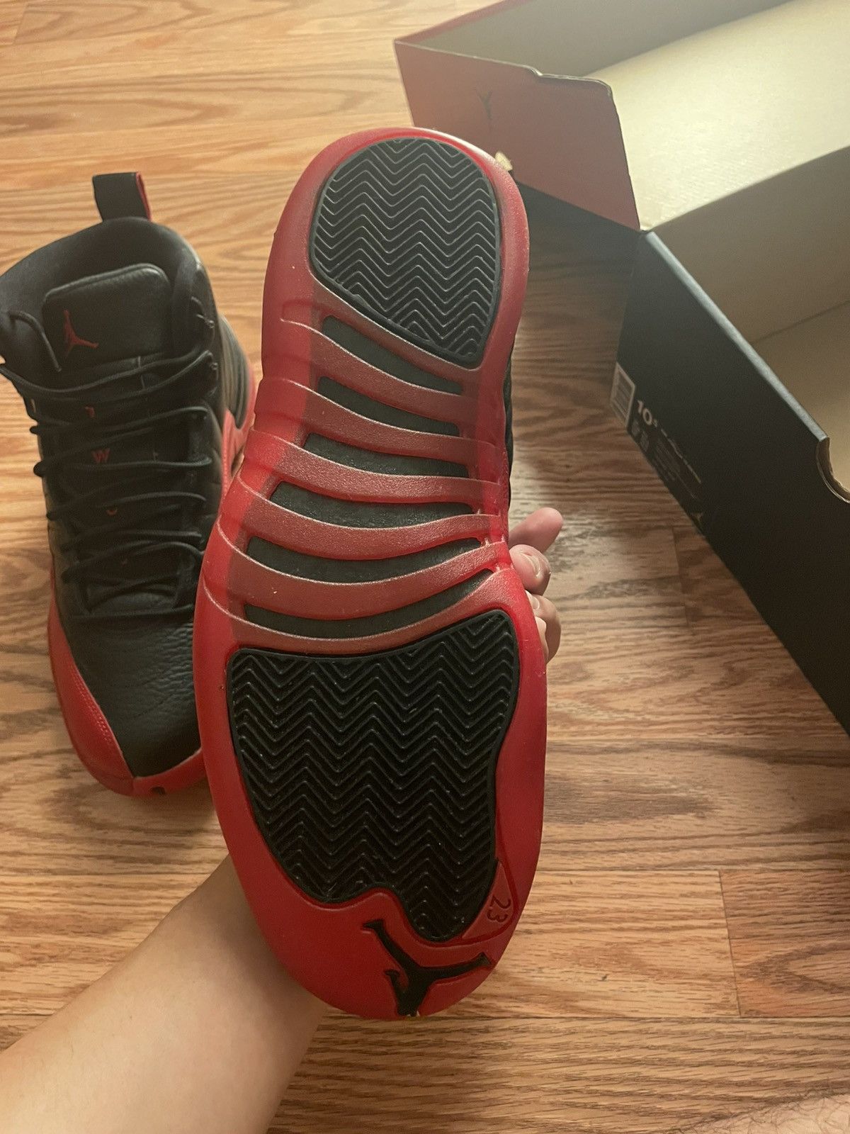 Jordan Brand Flue Game Jordan 12 2015 Size US 10.5 / EU 43-44 - 5 Thumbnail