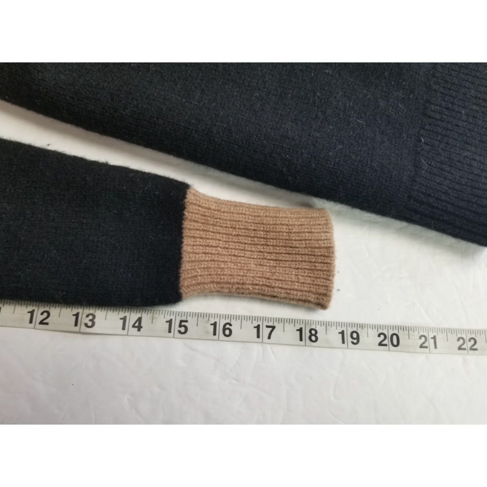 Madewell Madewell Foldover Crew Neck Sweater Dress Merino Wool Navy Blue XXS Women Long Sleeve Midi Dress Size XXS / US 00 / IT 34 - 7 Thumbnail