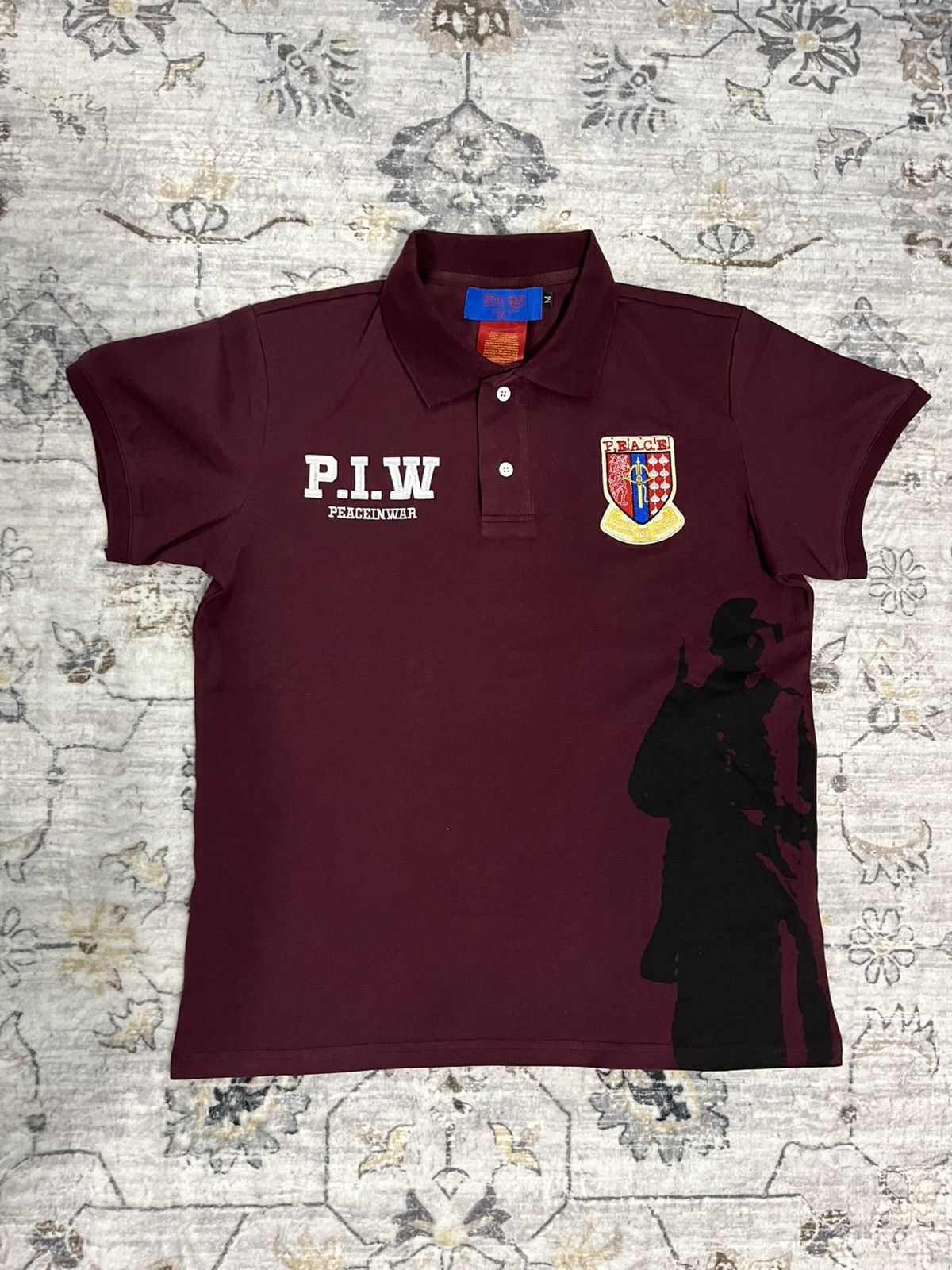 Other Peaceinwar New Age Polo Shirt Size US M / EU 48-50 / 2 - 1 Thumbnail