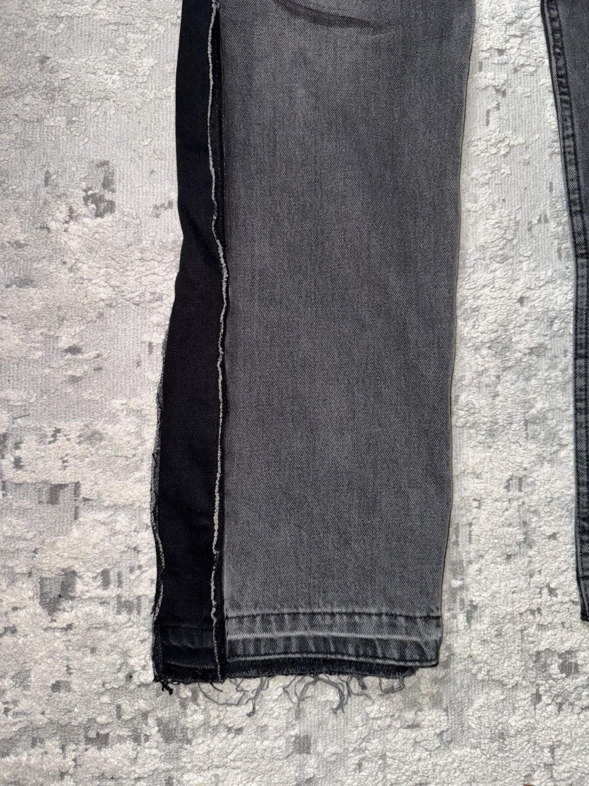 Bdg BDG Faeded/Distressed Black Denim pants (Custom) Size US 33 - 4 Thumbnail