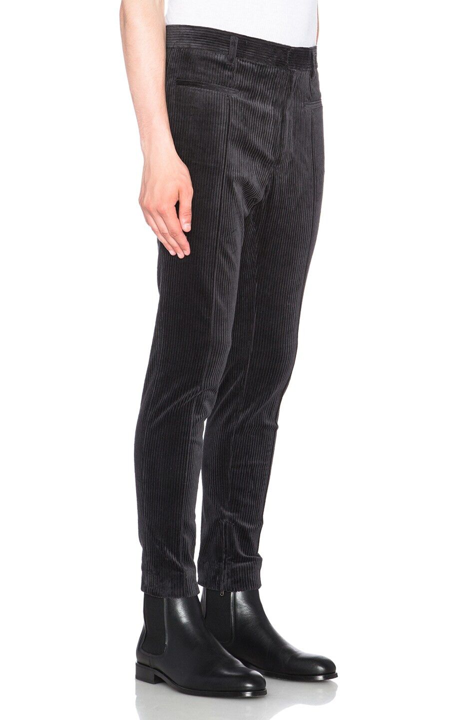 Haider Ackermann Haider Ackermann Corduroy Trousers Black Size US 29 - 5 Thumbnail