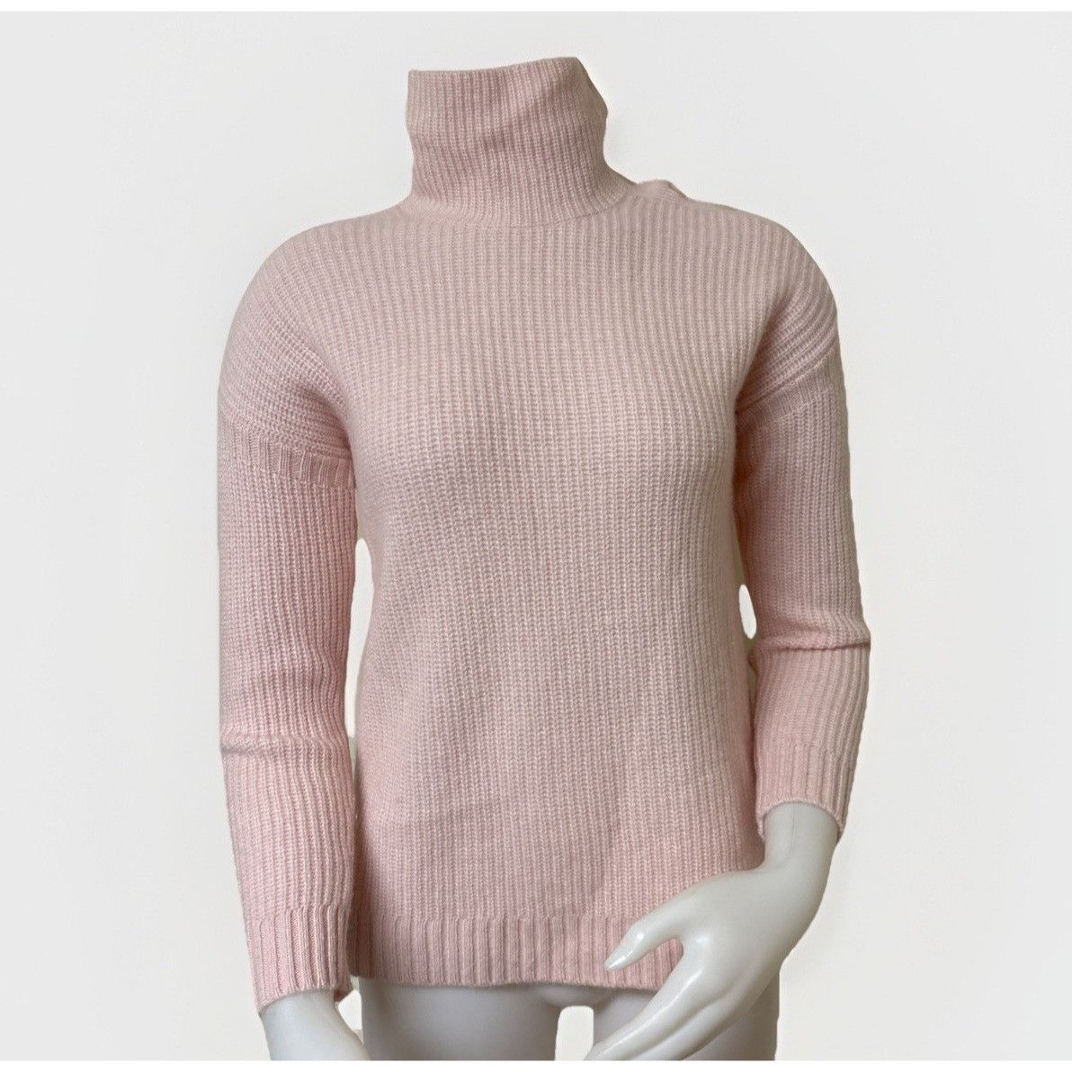 Other Garnet Hill Sweater Womens Small Pink Cashmere Button Should Size S / US 4 / IT 40 - 1 Thumbnail