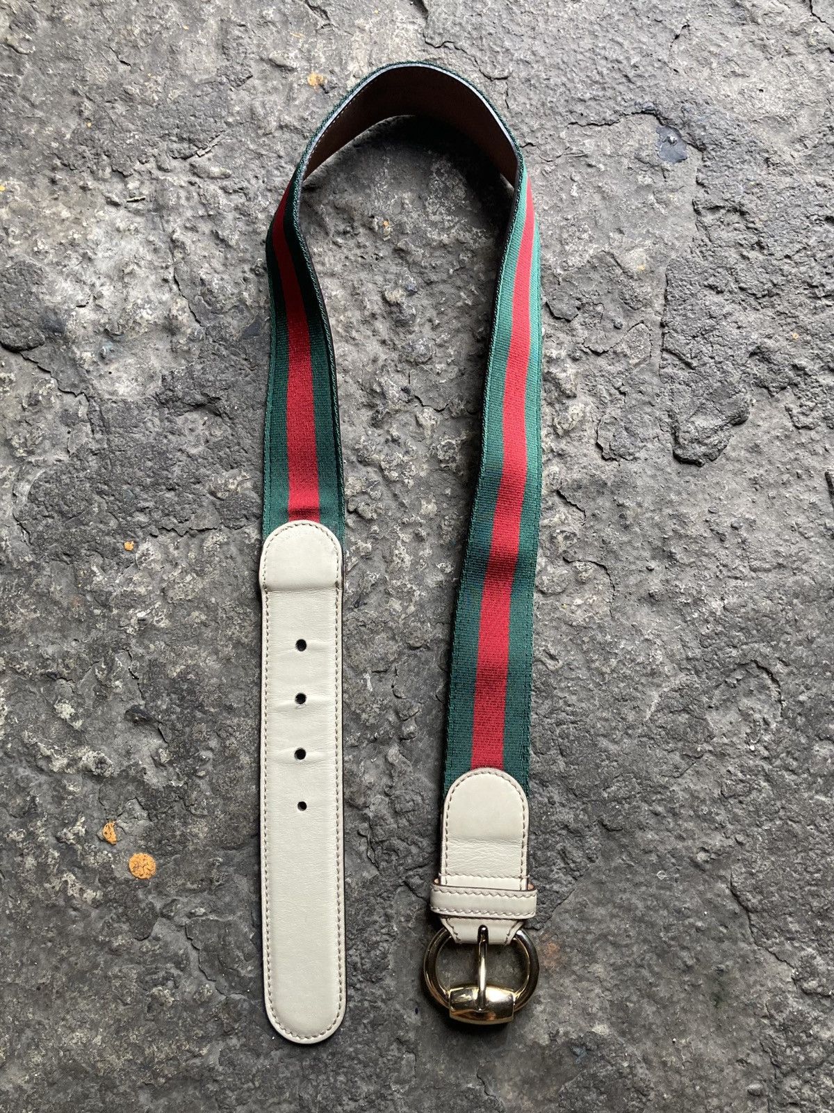 Vintage Gucci Leather Belt