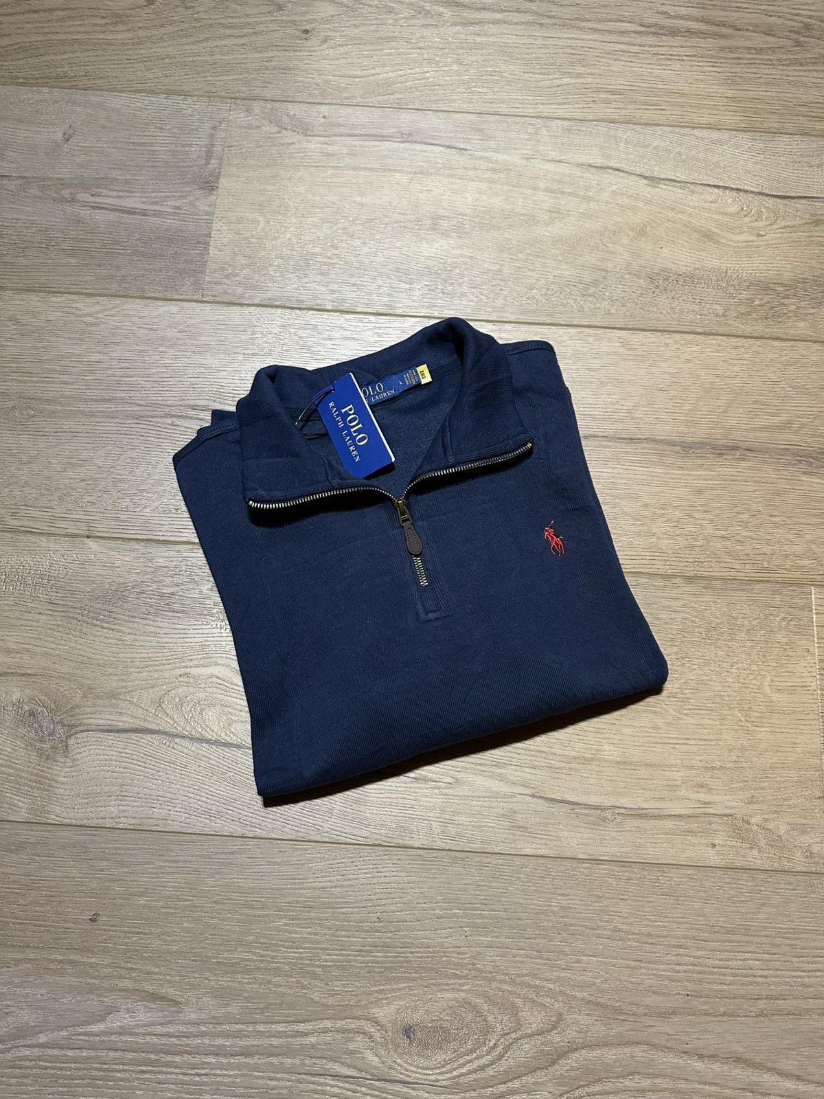 Polo Ralph Lauren Ralph Lauren Quarter Zip Navy Blue - size: L. Size US L / EU 52-54 / 3 - 1 Thumbnail
