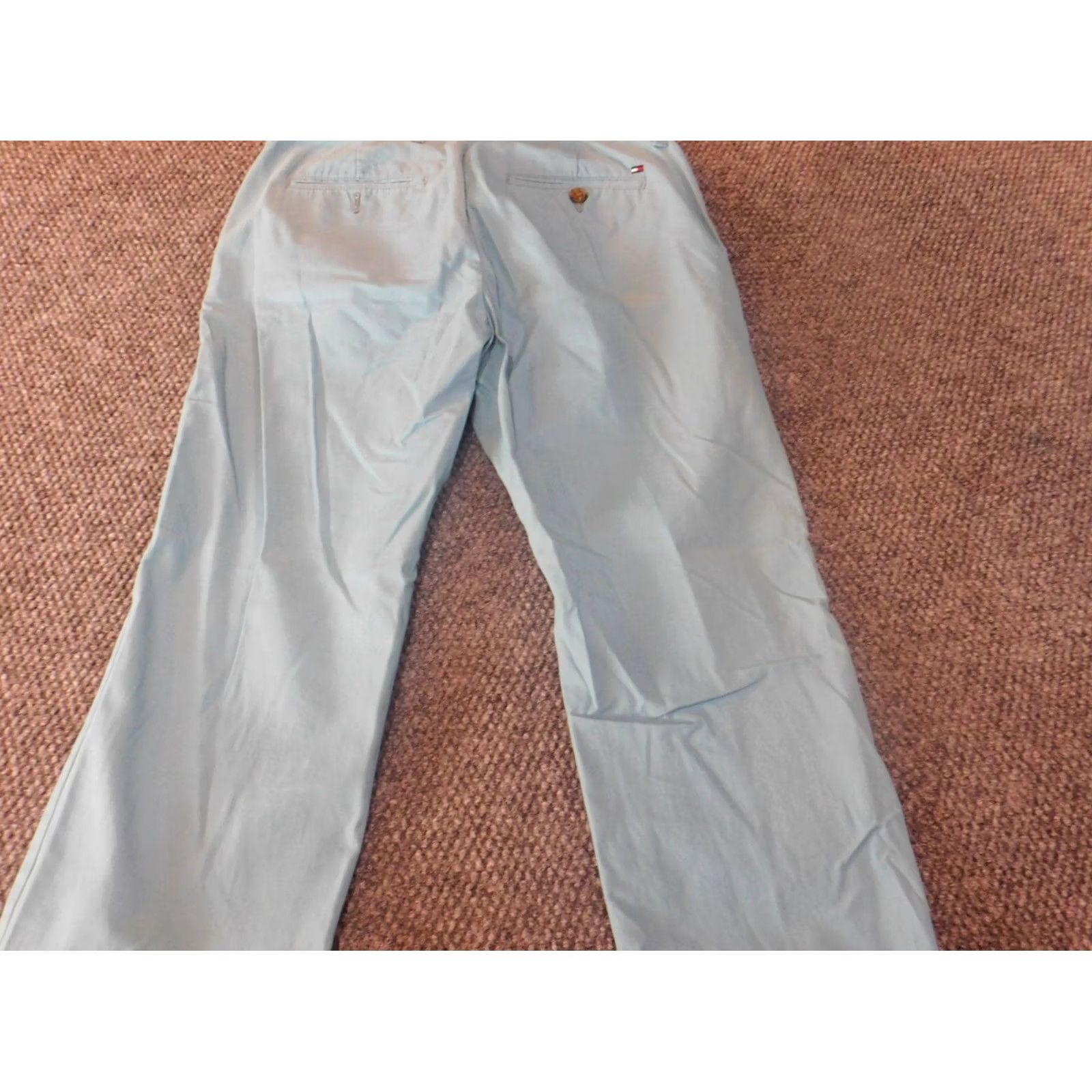 Tommy Hilfiger Tommy Hilfiger Pants Mens 30X31 blue straight chino classic Sleeve? Size US 30 / EU 46 - 6 Thumbnail