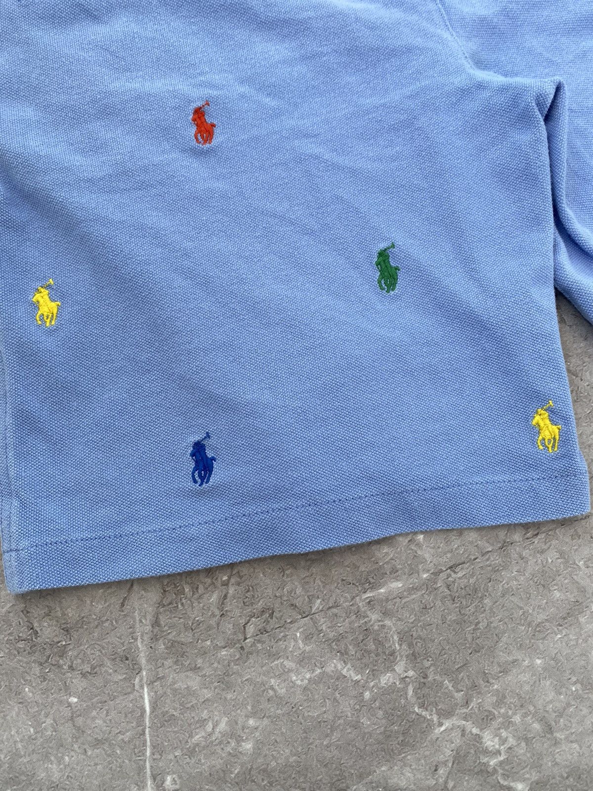 Polo Ralph Lauren Rare Polo Ralph Lauren Shorts All Over Print Multi Pony Y2K Size US 30 / EU 46 - 14 Thumbnail