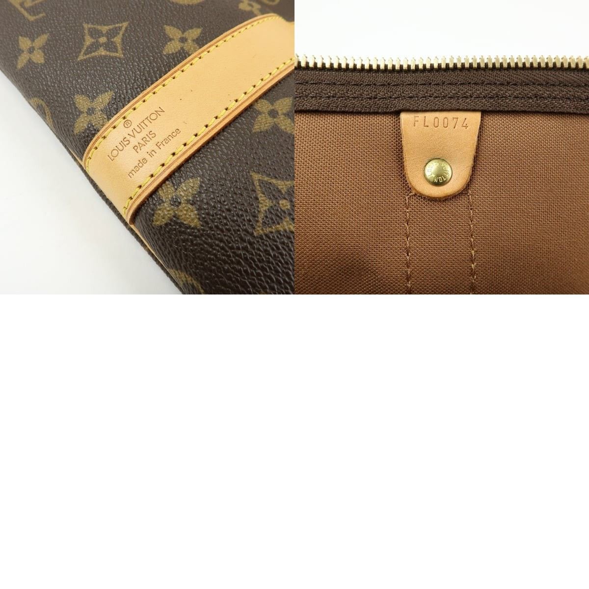 Louis Vuitton Louis Vuitton Monogram Keepall Bandouliere 60 Duffle Bag Size ONE SIZE - 8 Thumbnail