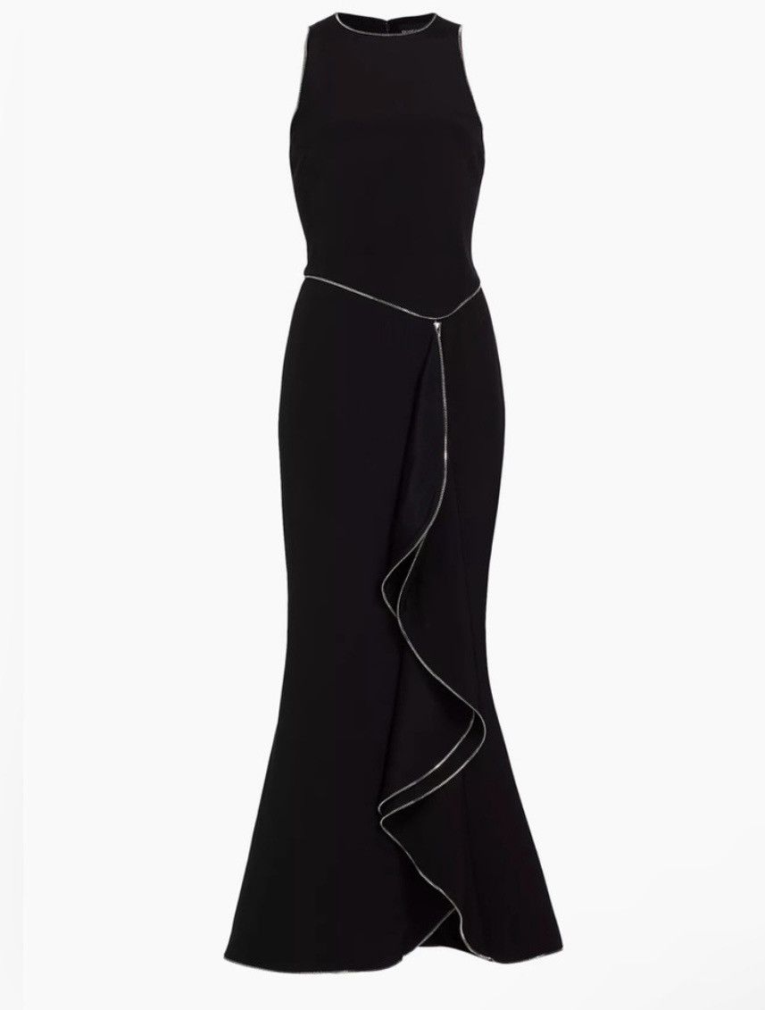 Brandon Maxwell Brandon Maxwell The Brynn Ruffled Mermaid Gown MSRP $2995 Size M / US 6-8 / IT 42-44 - 1 Thumbnail
