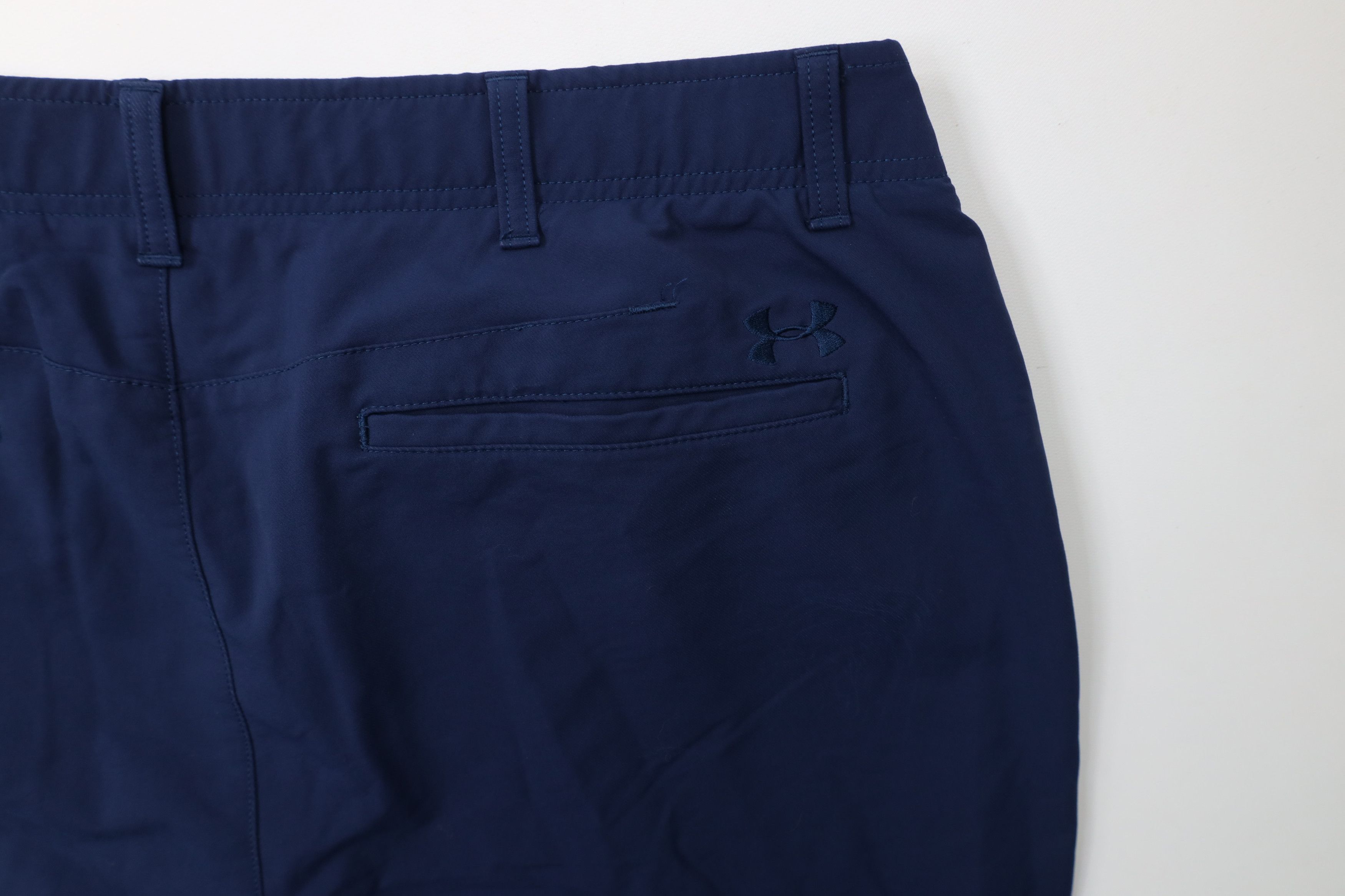 Under Armour × Vintage Under Armour Stretch Tech Golfing Golf Chino Pants Blue Size US 40 / EU 56 - 14 Thumbnail