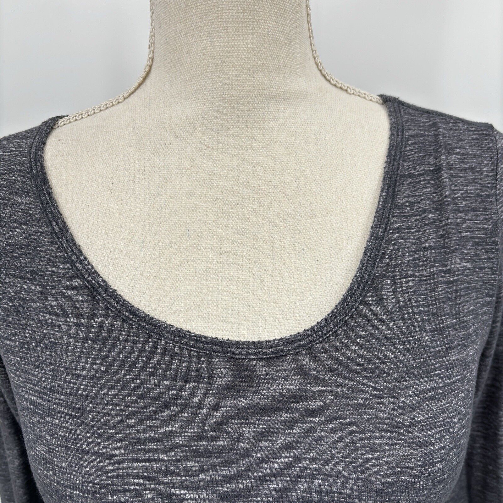 Other Beyond Yoga L Gray Open Back Long Sleeve Workout Top Activew Size L / US 10 / IT 46 - 7 Thumbnail