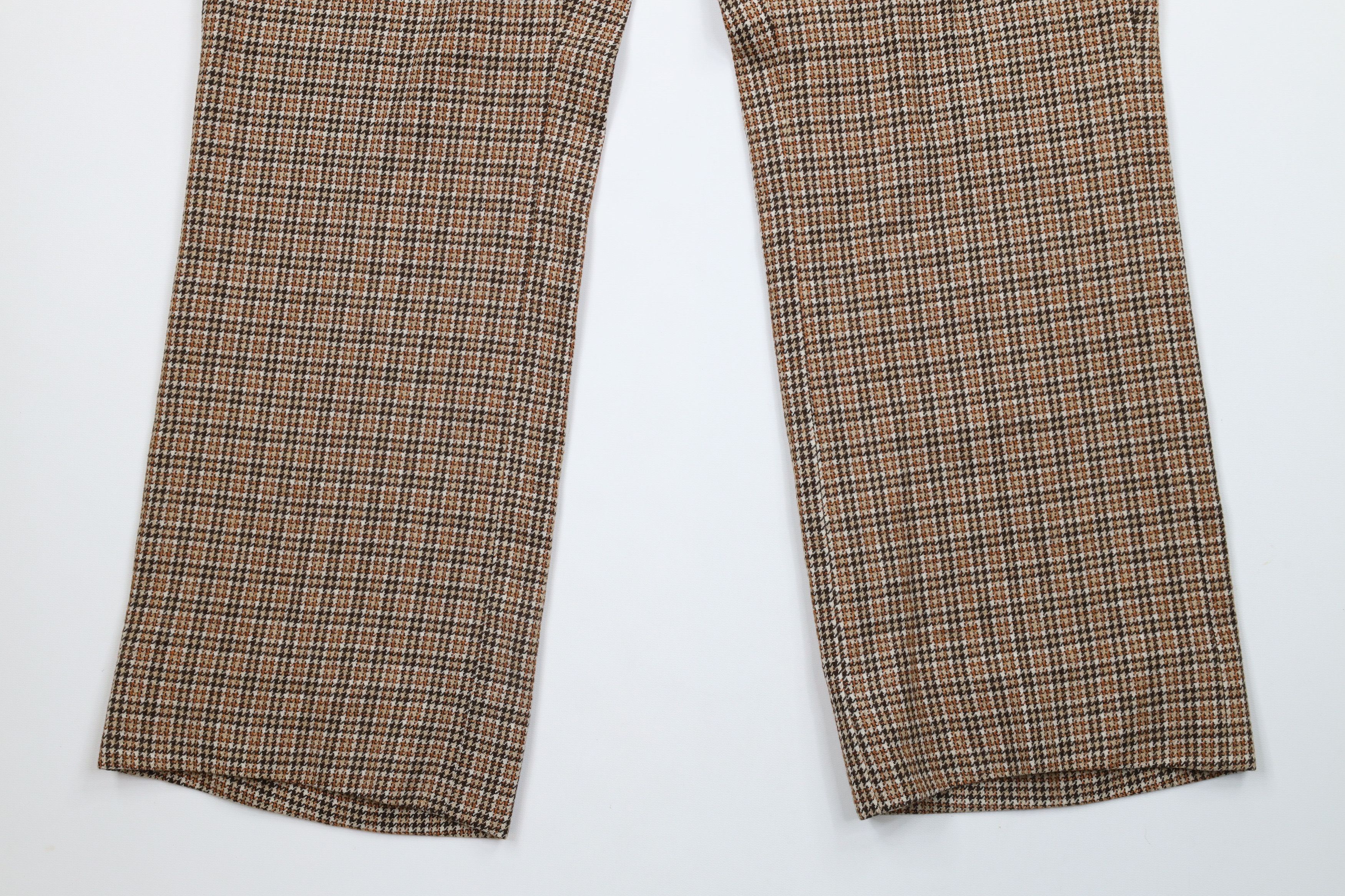 Vintage Vintage 70s Streetwear Bottoms Chino Pants Houndstooth USA Size US 38 / EU 54 - 4 Thumbnail