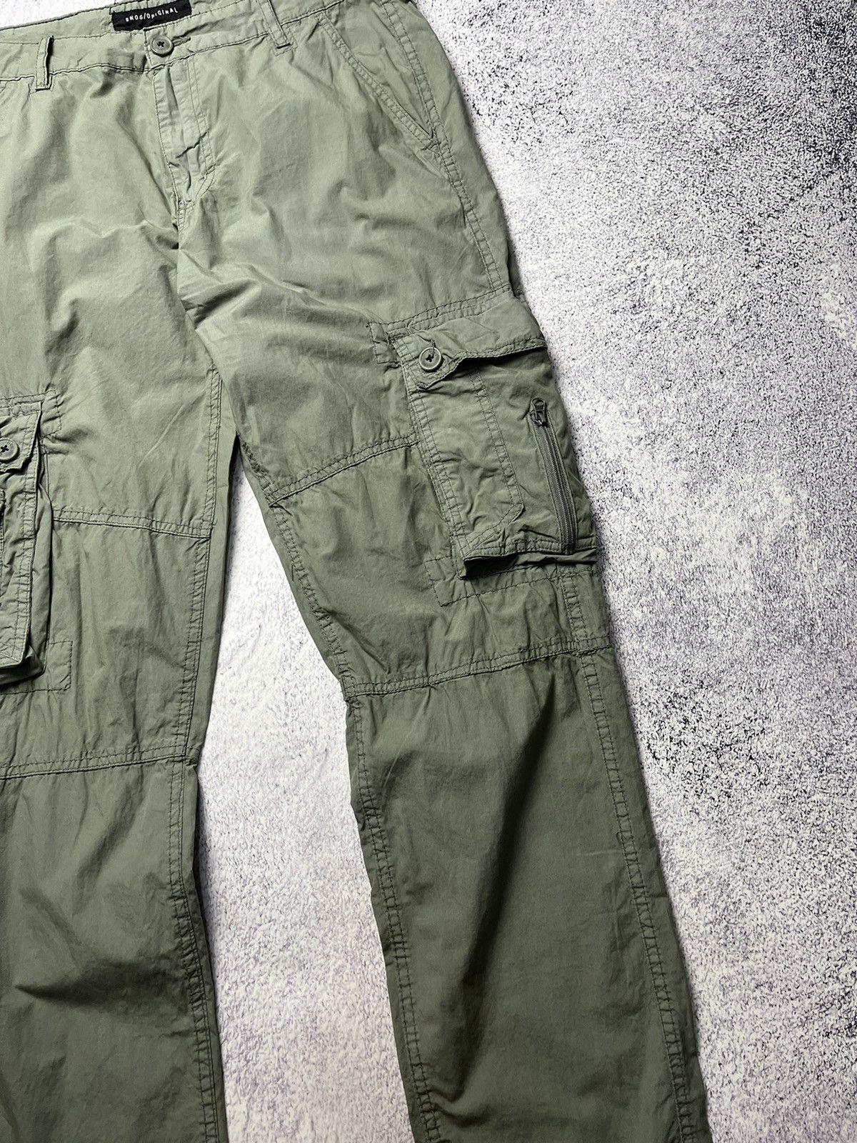 Other VINTAGE JAPANESE STYLE MULTI POCKET MILITARY CARGO PANTS Size US 34 / EU 50 - 11 Thumbnail