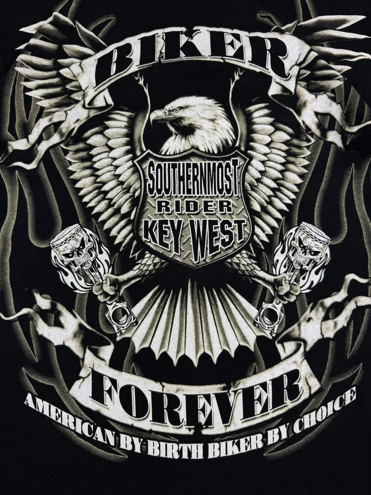 Vintage × West Coast Choppers Vintage 00s biker forever tribal harley style graphic tee Size US M / EU 48-50 / 2 - 9 Thumbnail