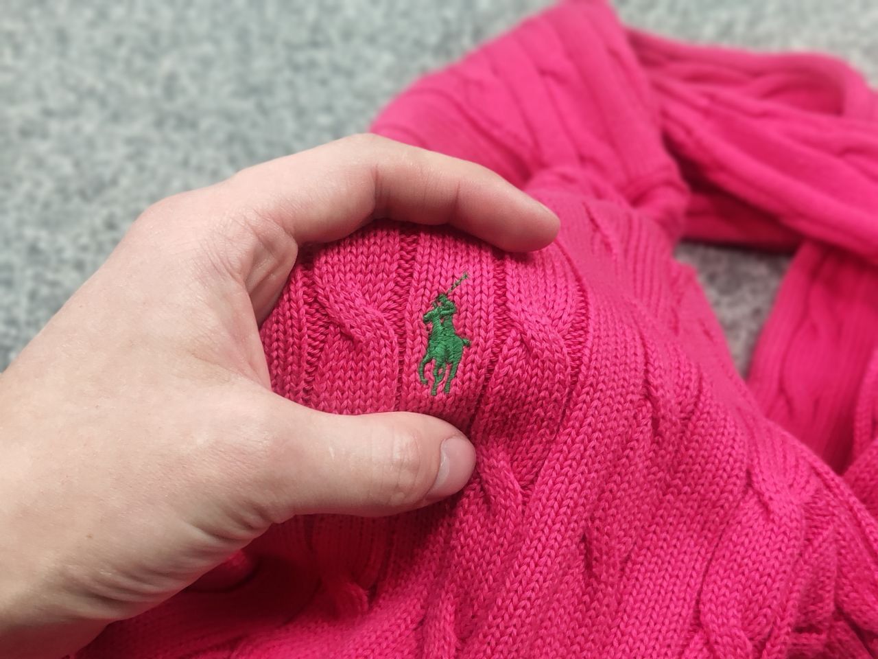 Polo Ralph Lauren Polo Ralph Lauren Cable-Knit textured Sweater Vintage Y2K Size L / US 10 / IT 46 - 10 Thumbnail