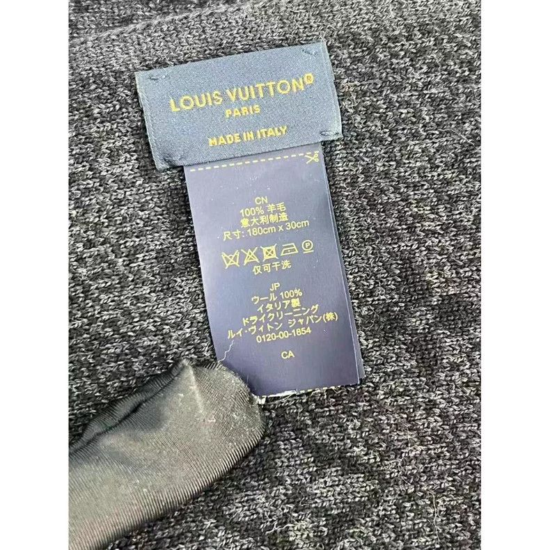 Louis Vuitton louis vuitton Men's wool scarf 2501-Nextarrow Size ONE SIZE - 4 Thumbnail
