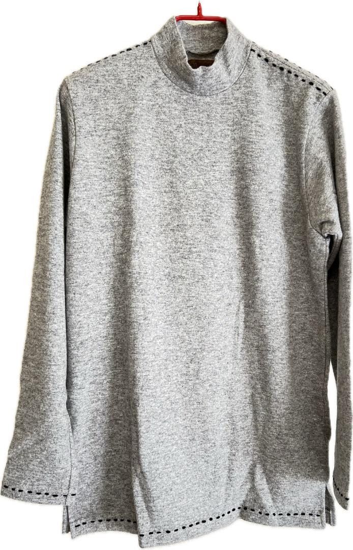 Yohji Yamamoto Contrast Stitch Sweater Size US L / EU 52-54 / 3 - 1 Thumbnail