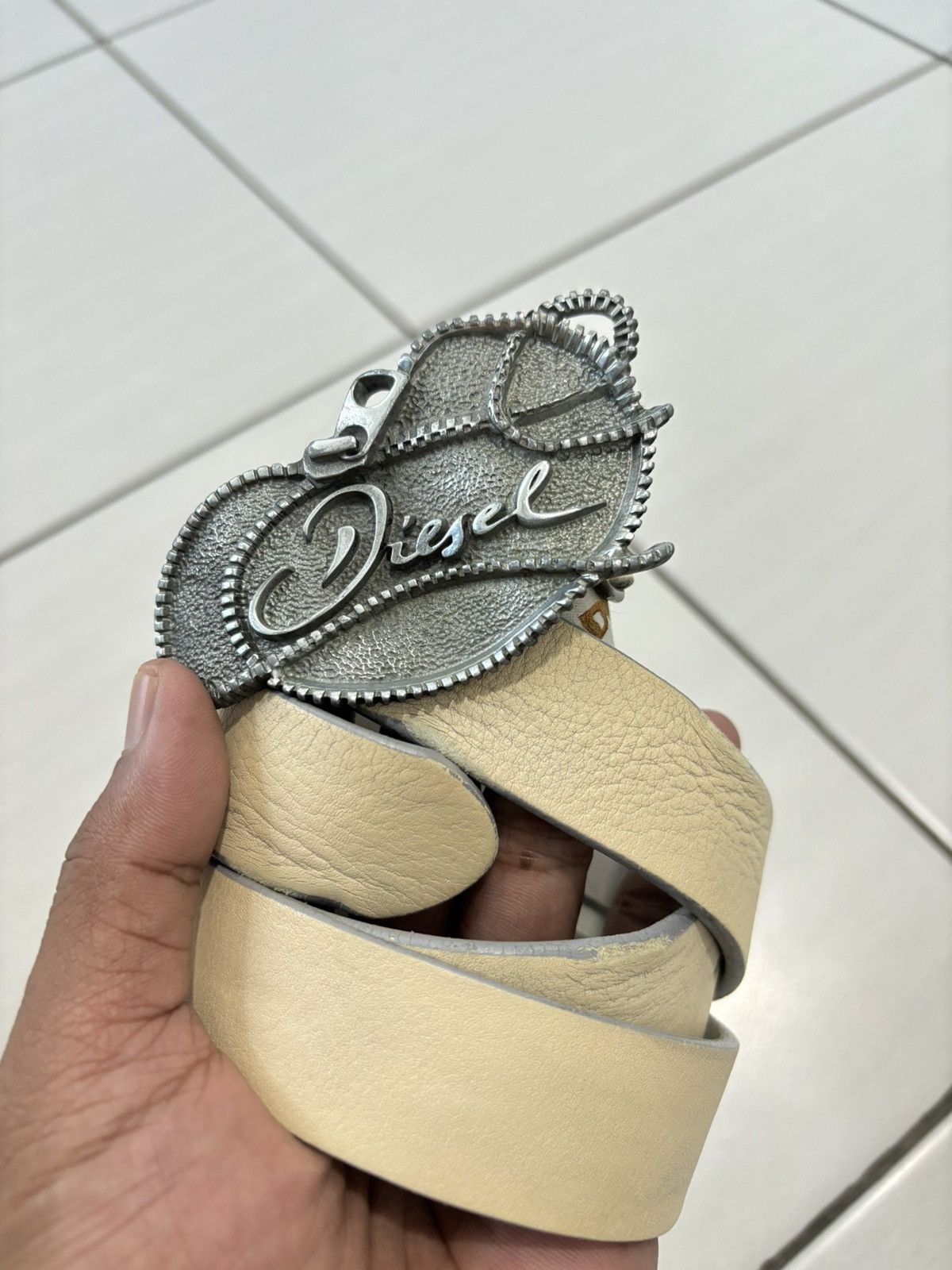 Diesel × Diesel Black Gold Diesel belts buckle Size 34 - 2 Thumbnail