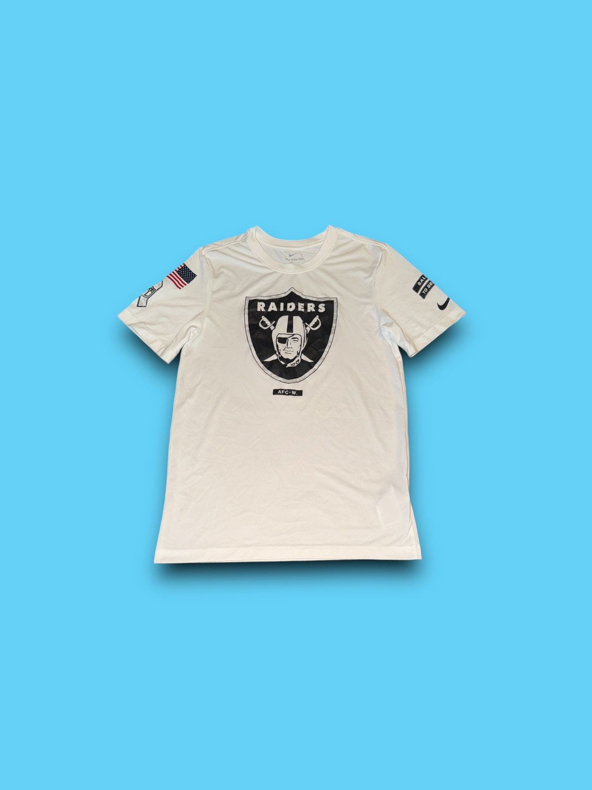 Nike Las Vegas raiders NFL salute to service the Nike tee Dri-fit Size US S / EU 44-46 / 1 - 1 Thumbnail