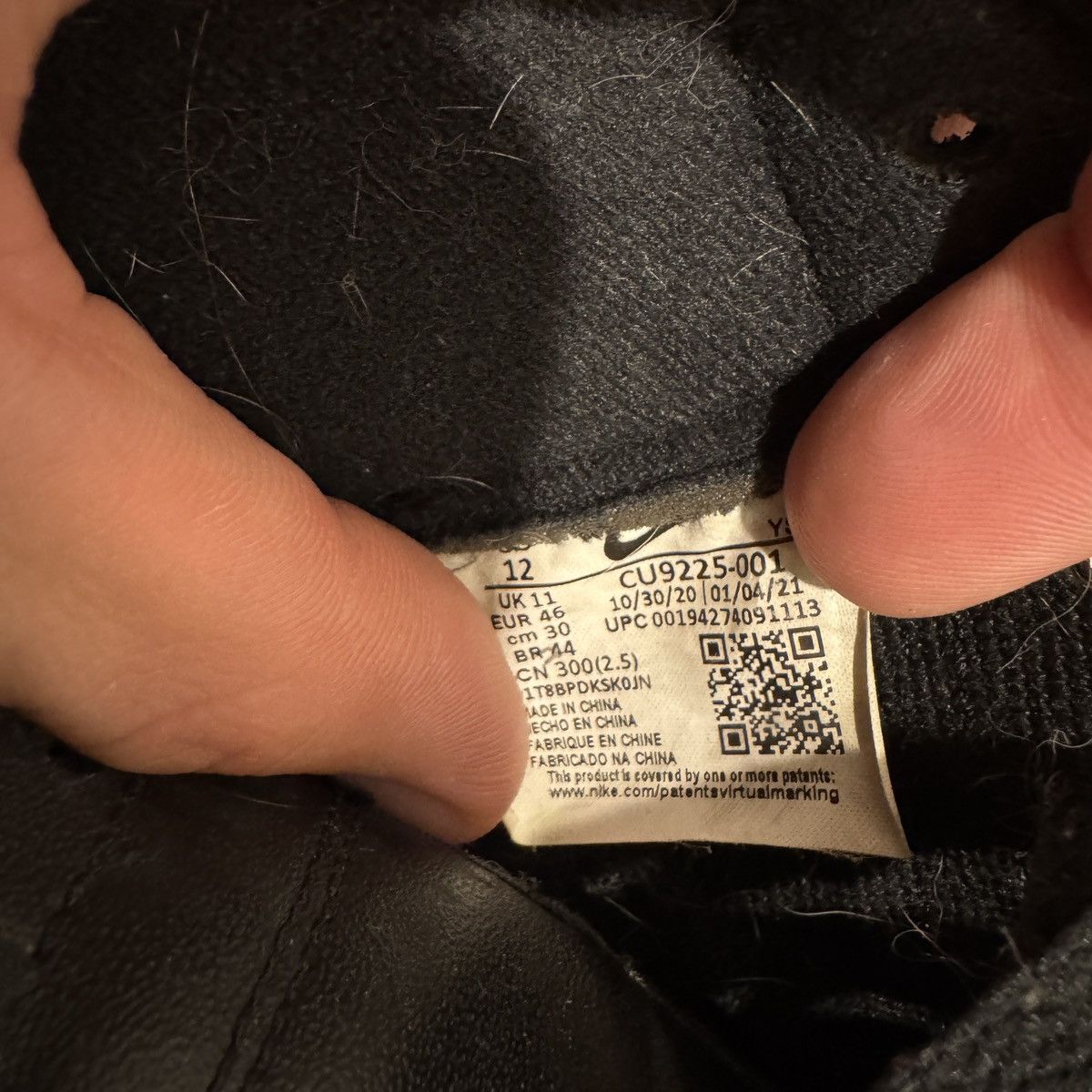 Nike × Supreme Black Air Force 1 Size US 12 / EU 45 - 3 Thumbnail