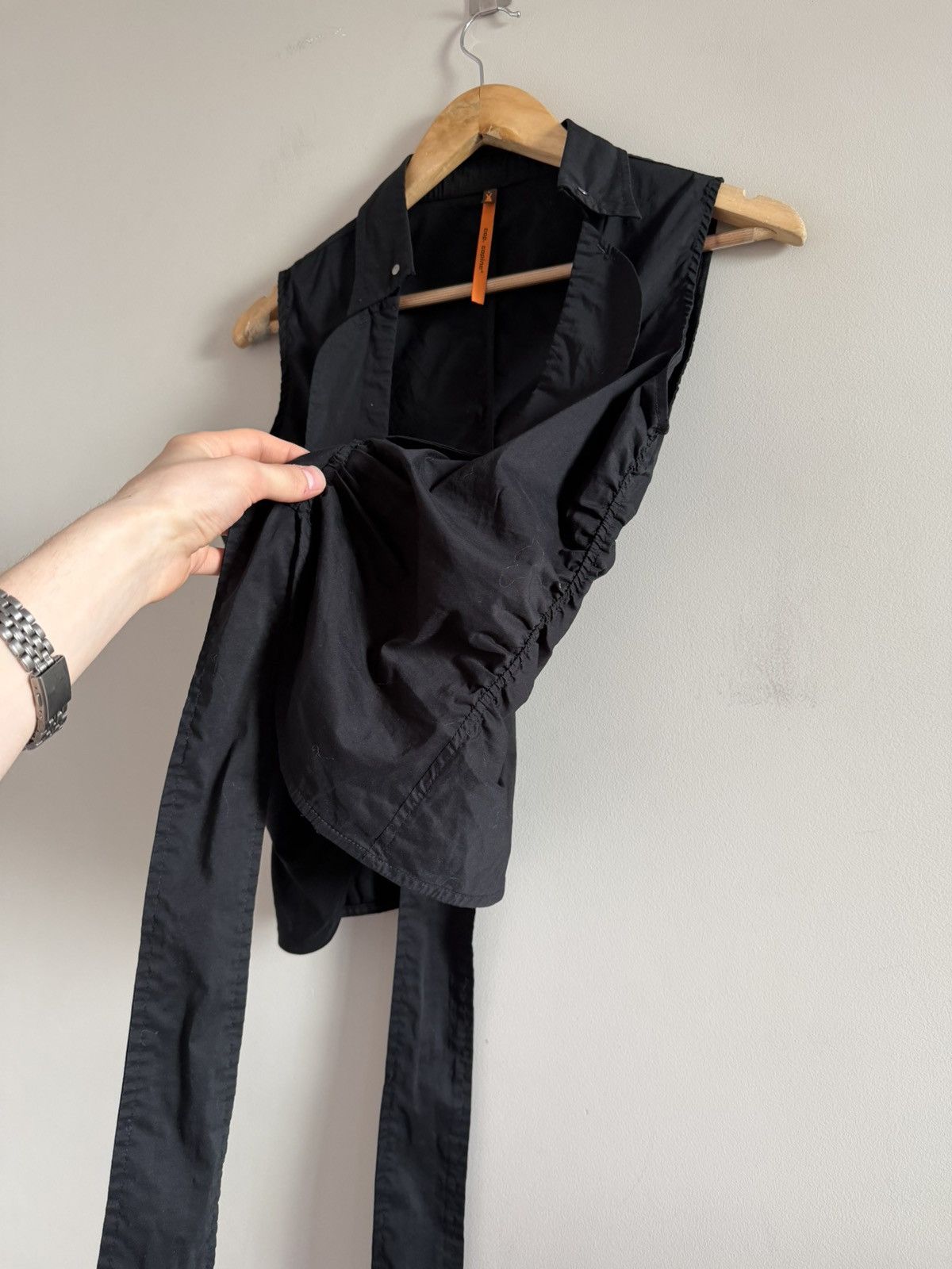 Cop Copine Cop Copine Draped Tie Blouse Size M / US 6-8 / IT 42-44 - 5 Thumbnail