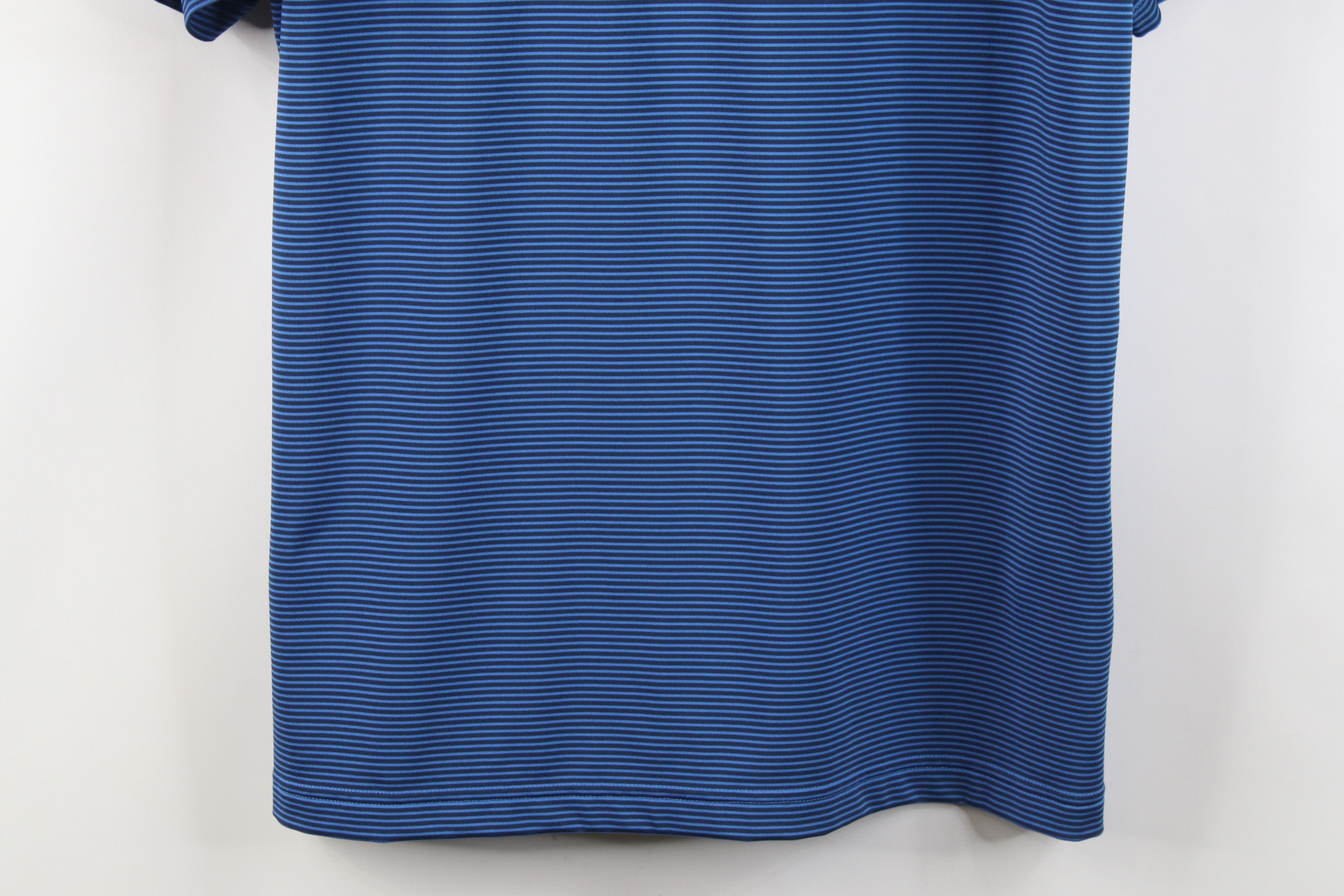Under Armour Under Armour Loose Fit Striped Collared Golf Polo Shirt Size US M / EU 48-50 / 2 - 3 Thumbnail