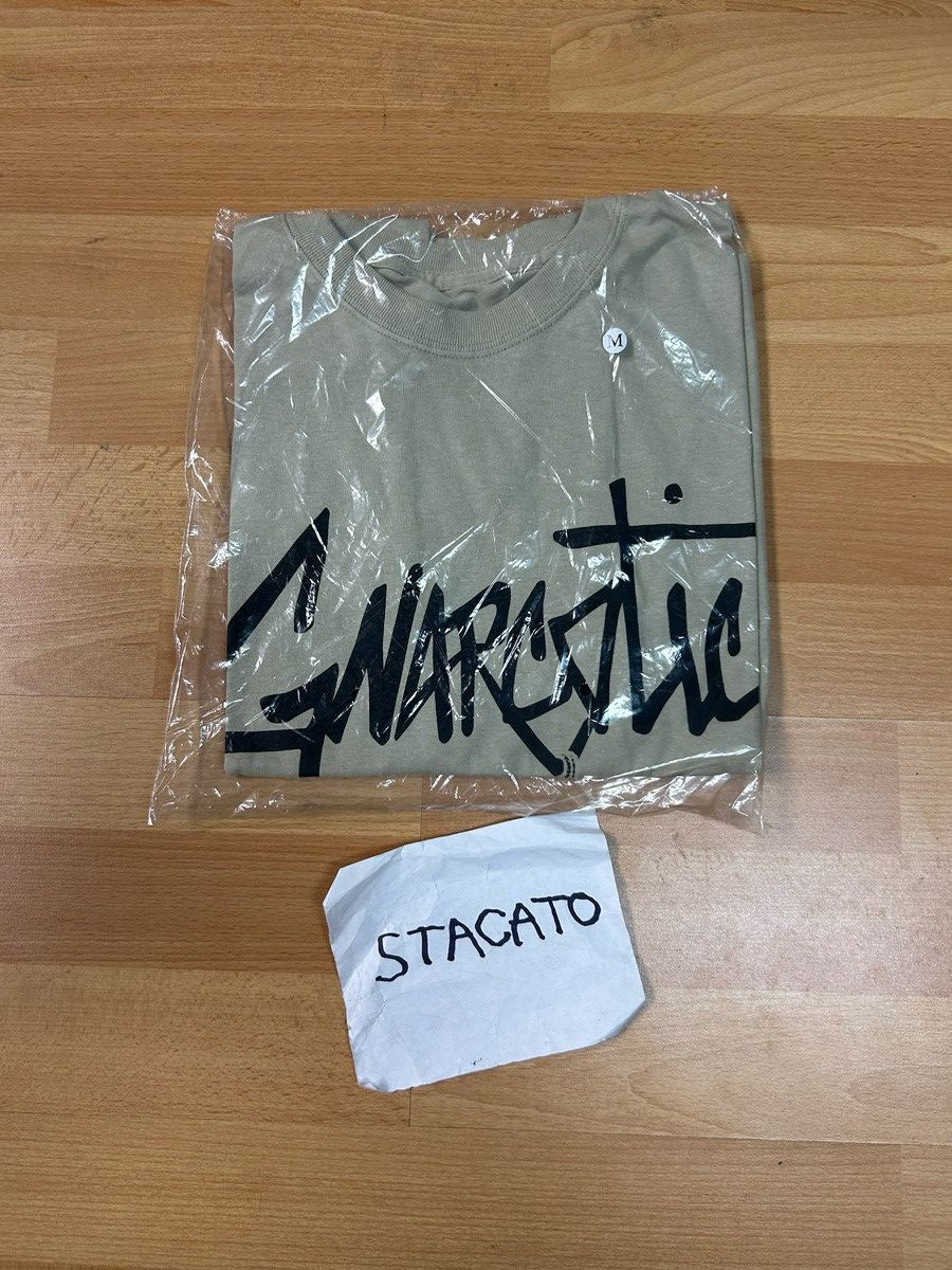Gnarcotic × Rap Tees Gnarcotic Lil Gnar The Crow Tee Tan Size US M / EU 48-50 / 2 - 2 Thumbnail