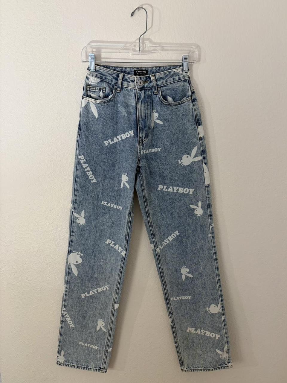 Playboy playboy 90s boyfriend jeans medium wash NWOT Size 24" / US 00 / IT 34 - 2 Thumbnail