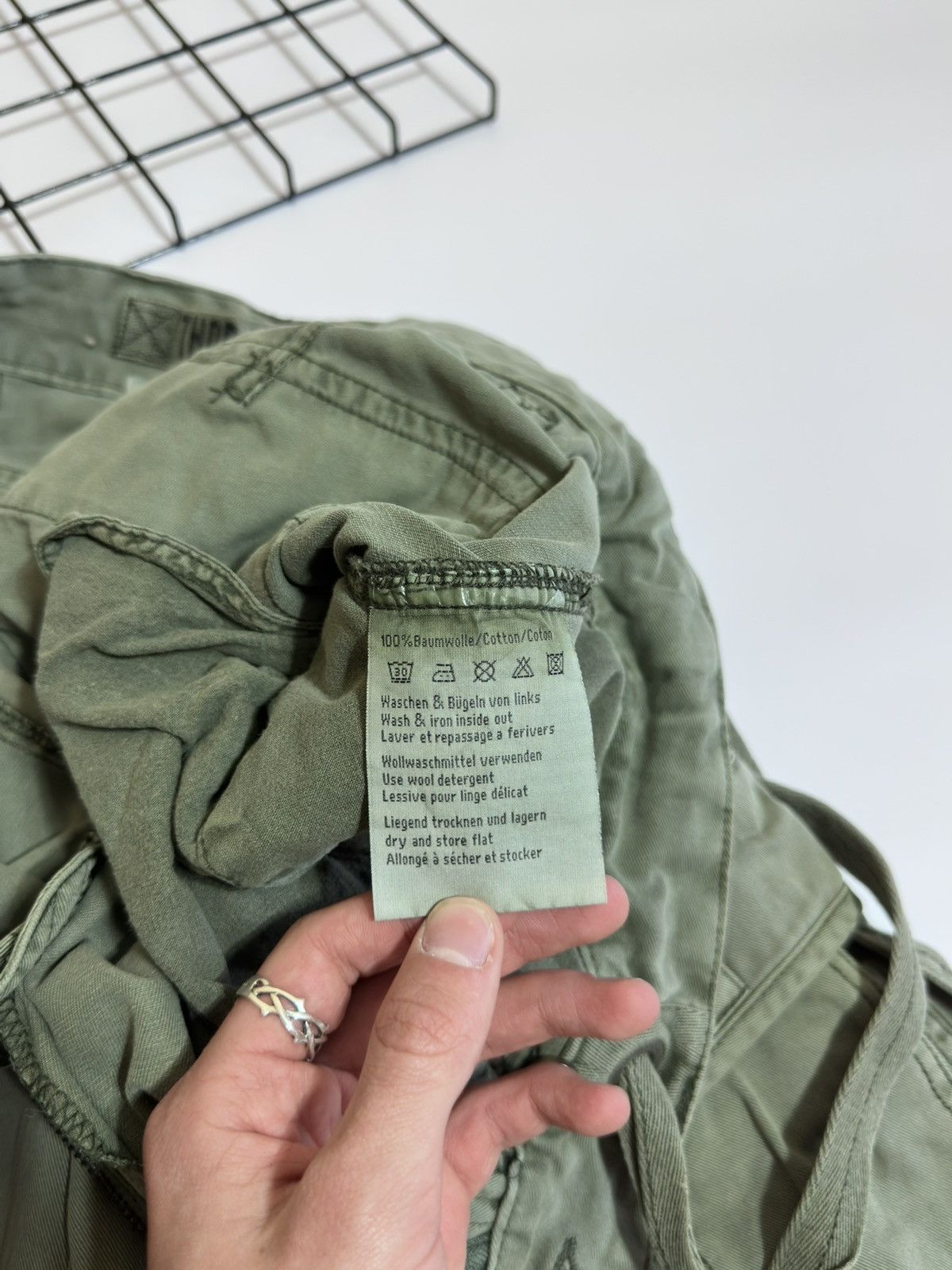 Other Thor Steinar Nordic Division 1999 Cargo Pants Olive Green Size US 32 / EU 48 - 8 Thumbnail
