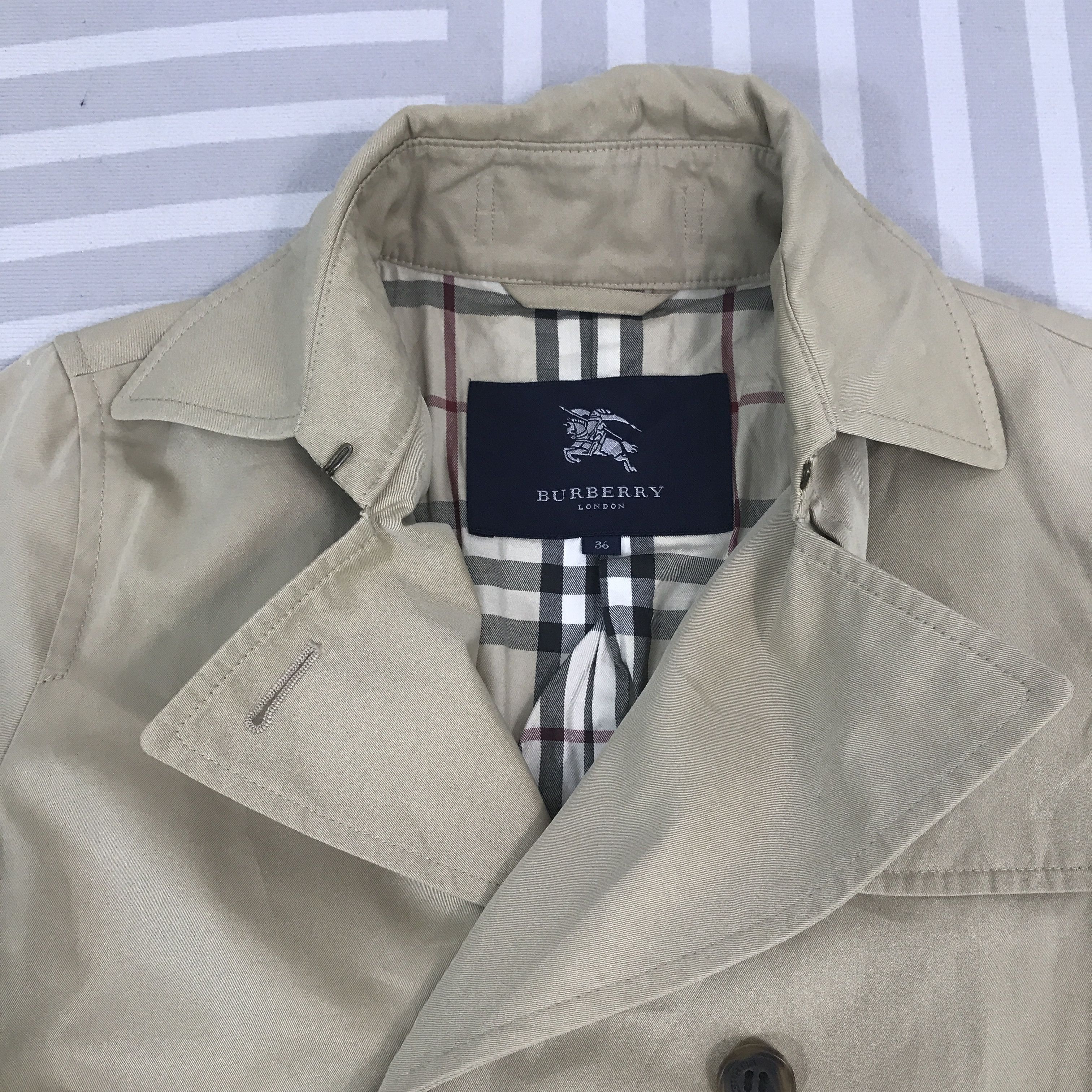 Burberry × Vintage Vintage Burberry Parkas design Jacket Size XS / US 0-2 / IT 36-38 - 8 Thumbnail