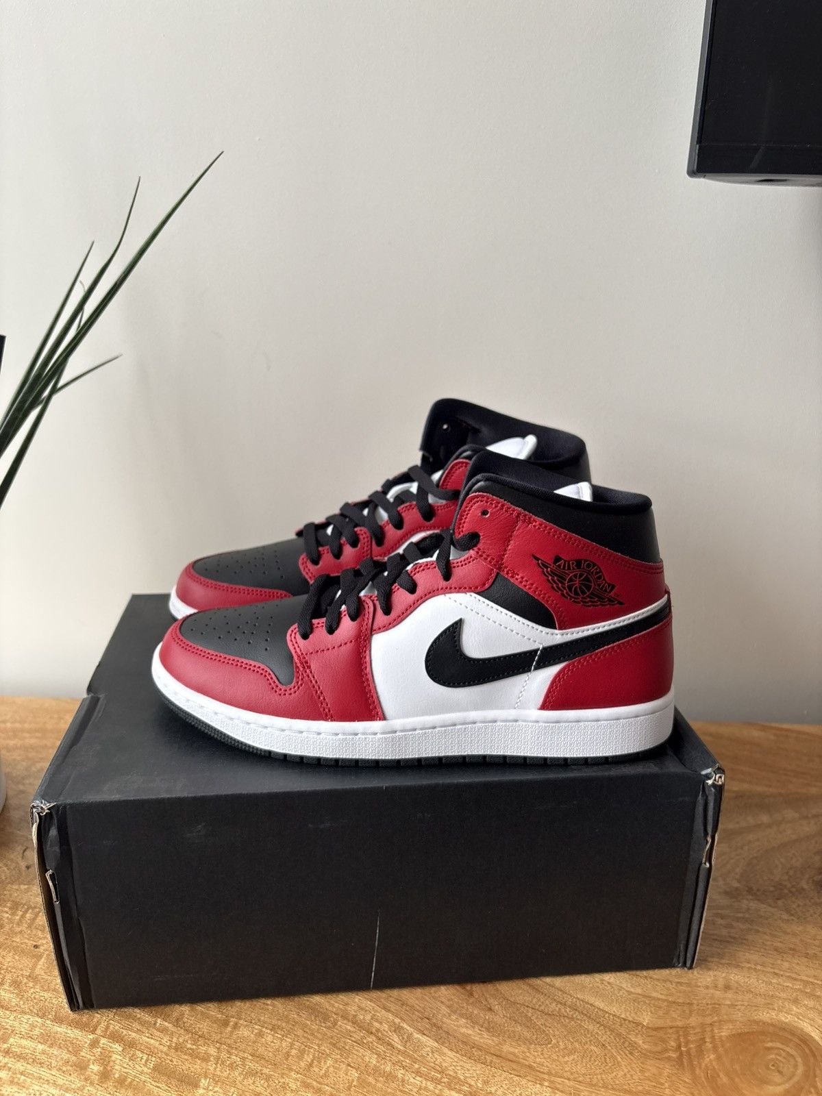 Nike Nike Air Mid 1 “Black / Gym Red” Size US 9.5 / EU 42-43 - 6 Thumbnail