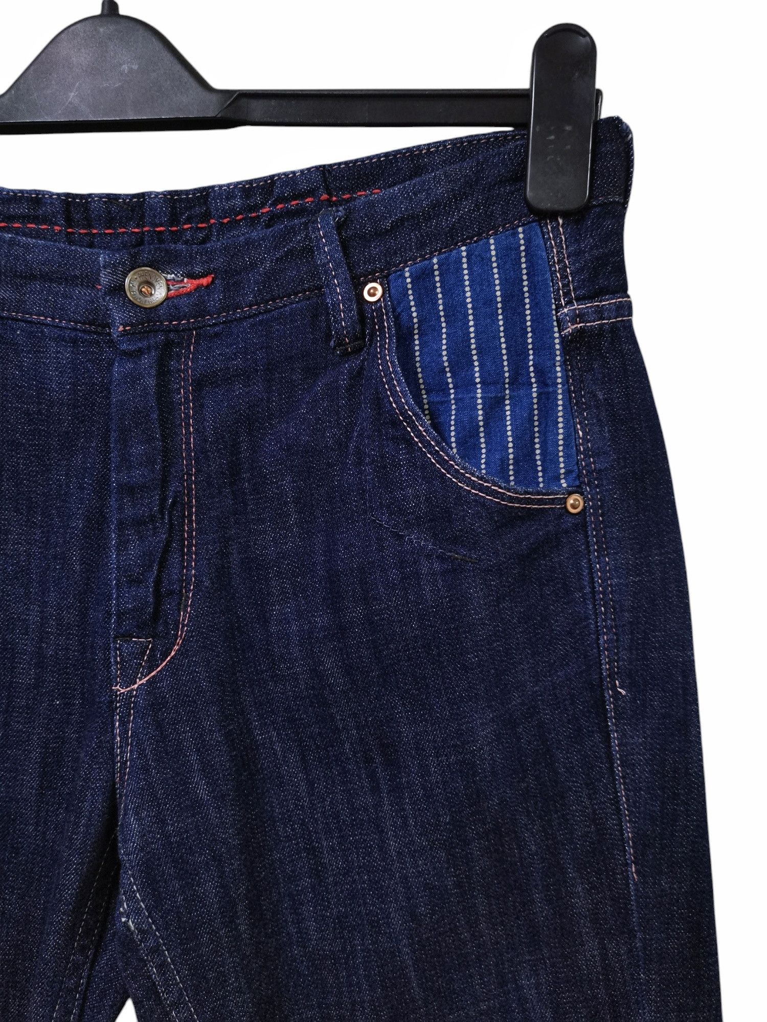 PHENOMENON 🇯🇵Phenomenon🇯🇵Hybrid Wabash Pocket Japan Denim Jeans Size US 32 / EU 48 - 8 Thumbnail