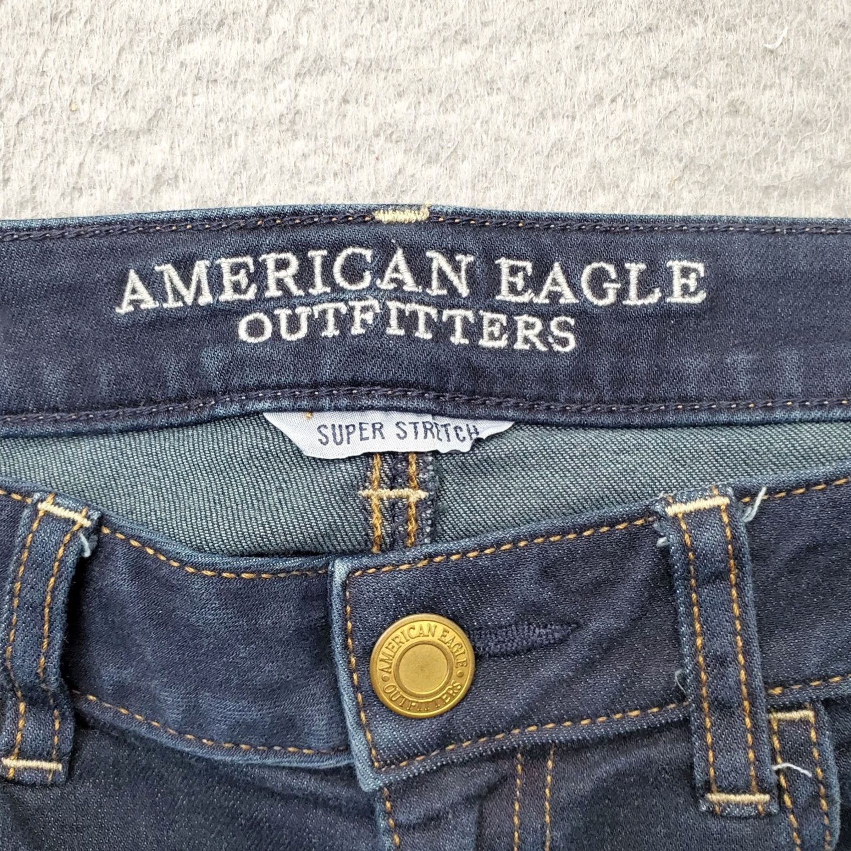 American Eagle Outfitters American Eagle Outfitters Jegging Jeans Women 4 Blue Denim Cotton Stretch Cuffed Jeans 4 Women Blue Denim Cotton Stretch Cuffed Size 27" / US 4 / IT 40 - 6 Thumbnail