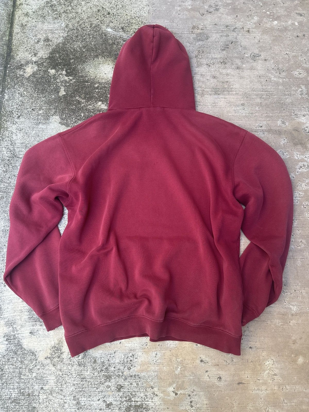 Champion × Vintage Vintage Burgundy Adidas Center Logo Ride University Hoodie Size US L / EU 52-54 / 3 - 5 Thumbnail