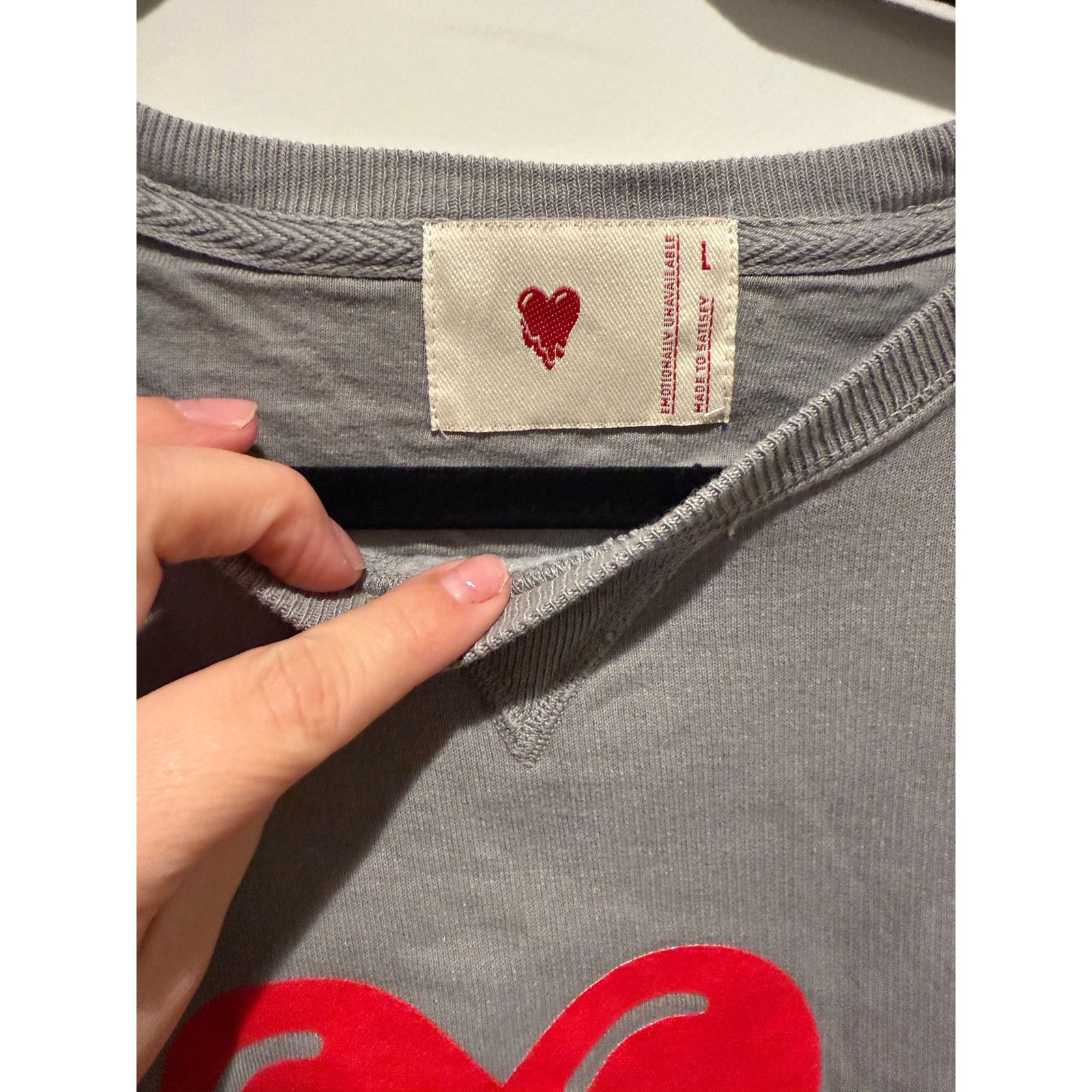 Emotionally Unavailable Emotionally Unavailable Dripping Heart Crewneck Sweatshirt L Size US L / EU 52-54 / 3 - 3 Thumbnail