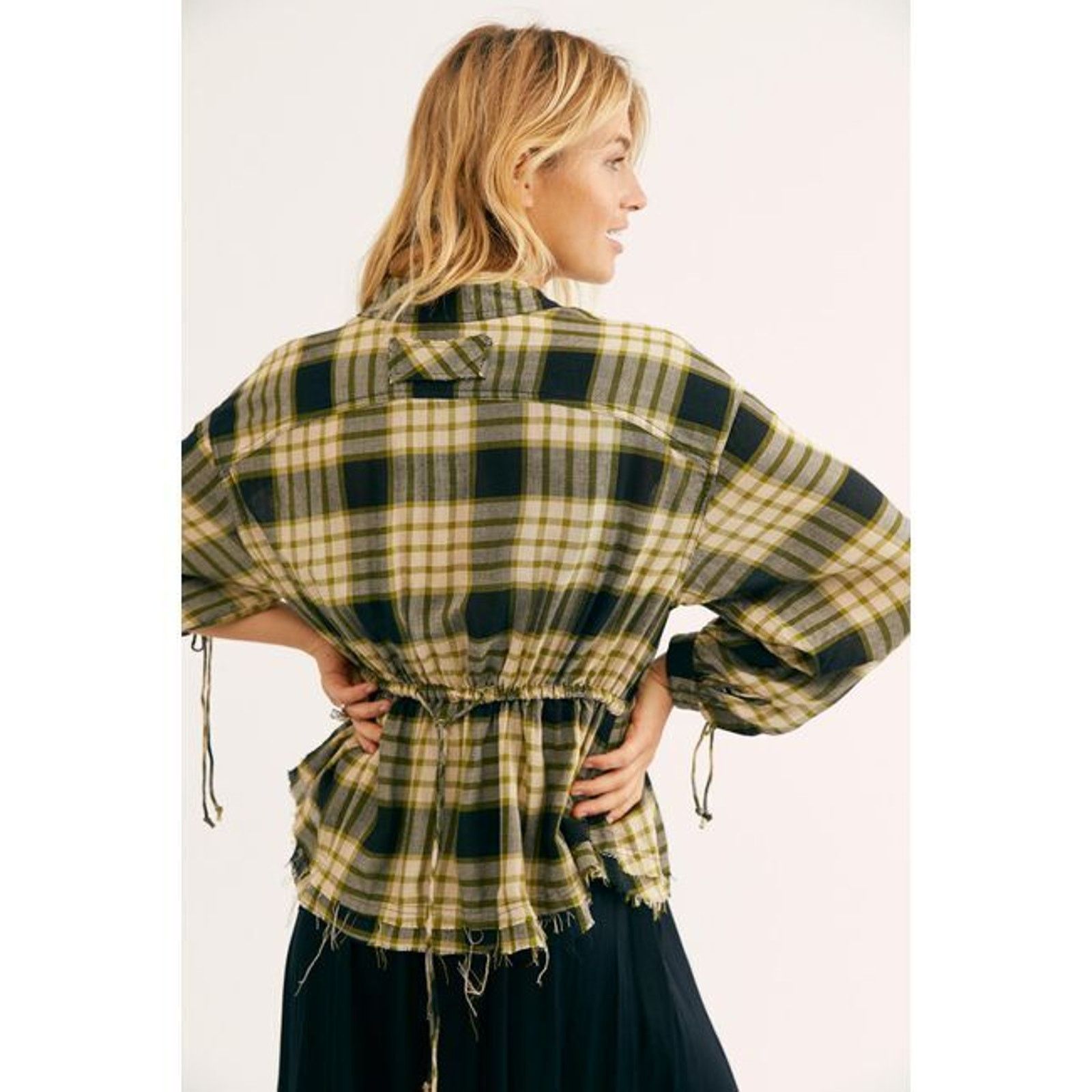 Free People We The Free People Pacific Dawn Plaid Shirt Womens Small Size S / US 4 / IT 40 - 11 Thumbnail