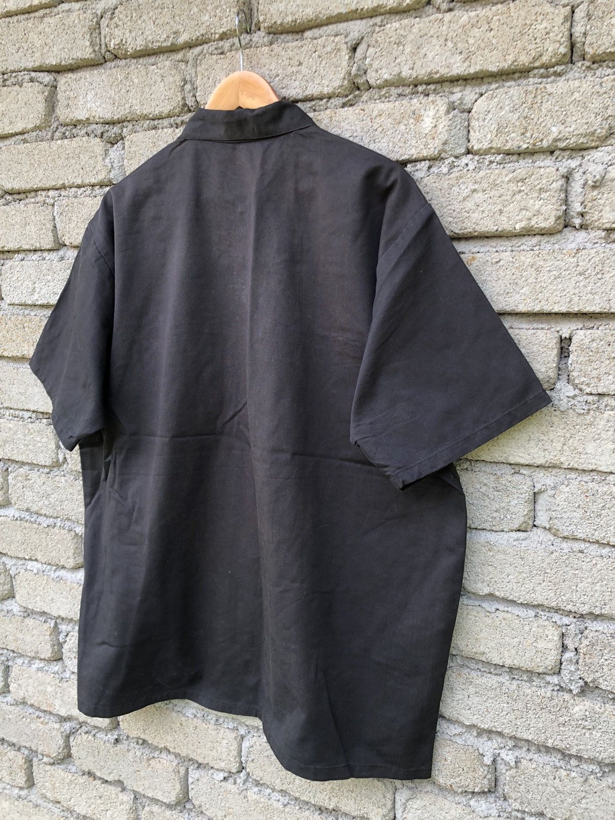 Ben Davis Vintage Baggy Ben Davis Double Pocket Half Zipper Work Shirt Size US XXL / EU 58 / 5 - 10 Thumbnail