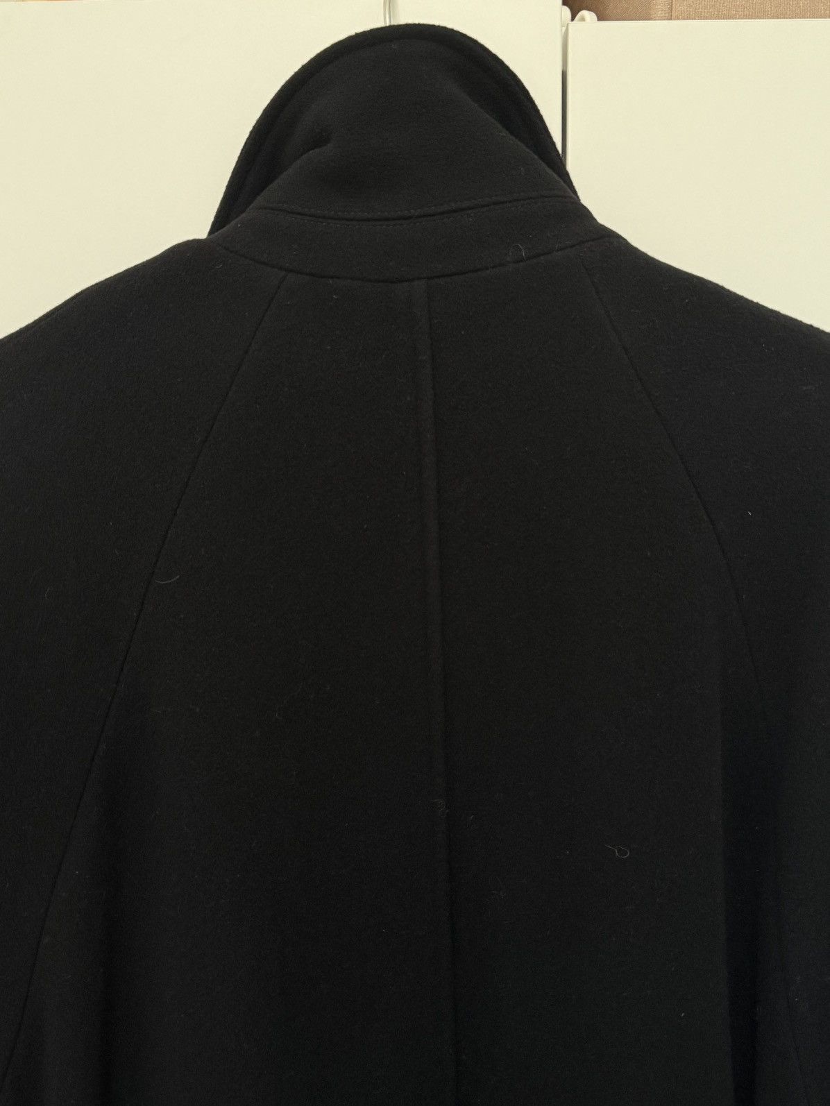 Maison Kitsune Black two breasted coat Size US M / EU 48-50 / 2 - 5 Thumbnail