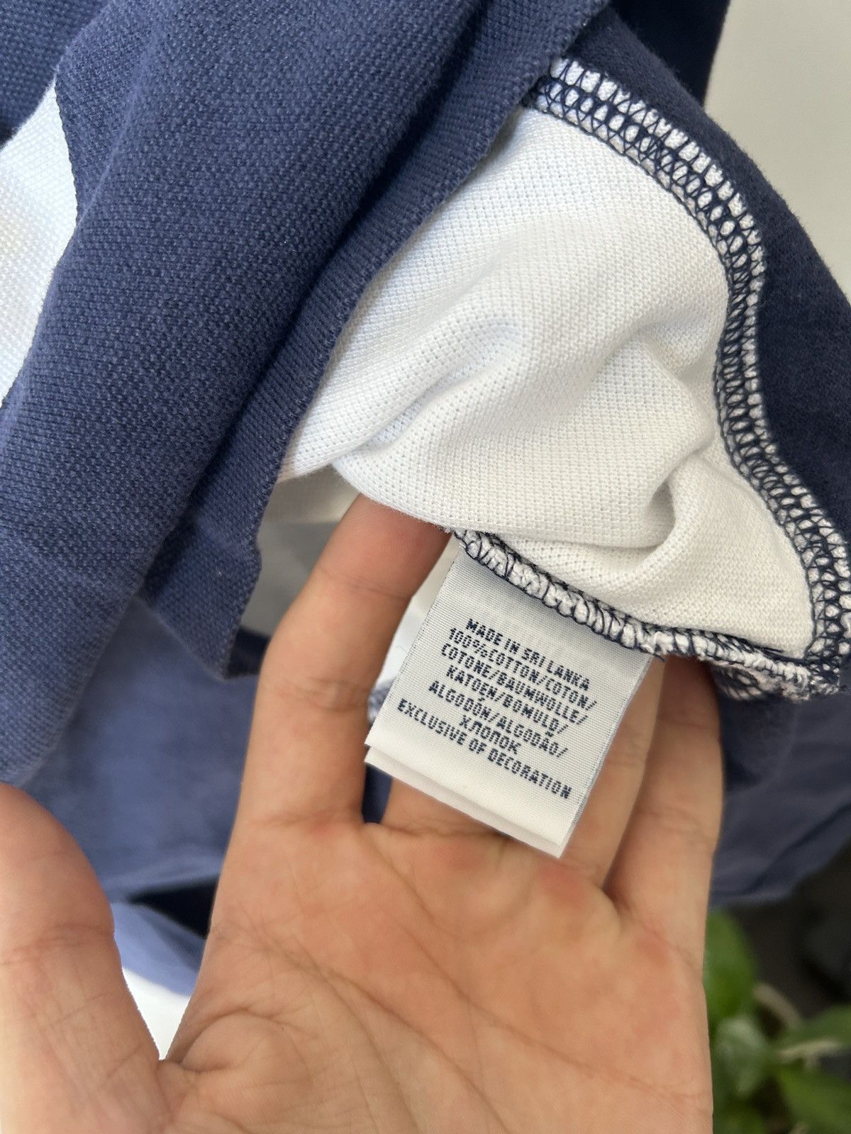 Polo Ralph Lauren × Ralph Lauren × Vintage Vintage Polo Ralph Lauren Striped Big Pony T-Shirt Size US S / EU 44-46 / 1 - 4 Thumbnail