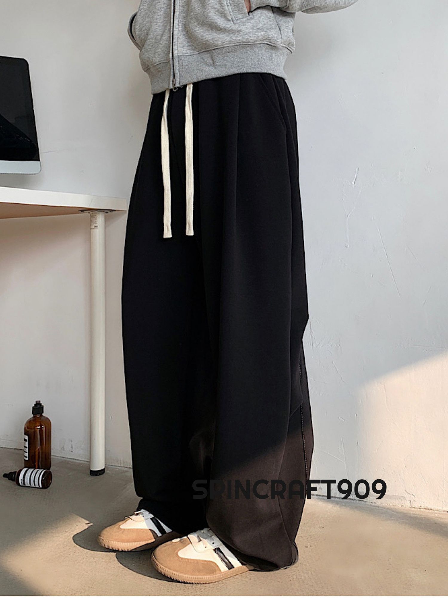Other Flare Sweatpants, Loose Wide Leg Sweatpants Size US 32 / EU 48 - 4 Thumbnail