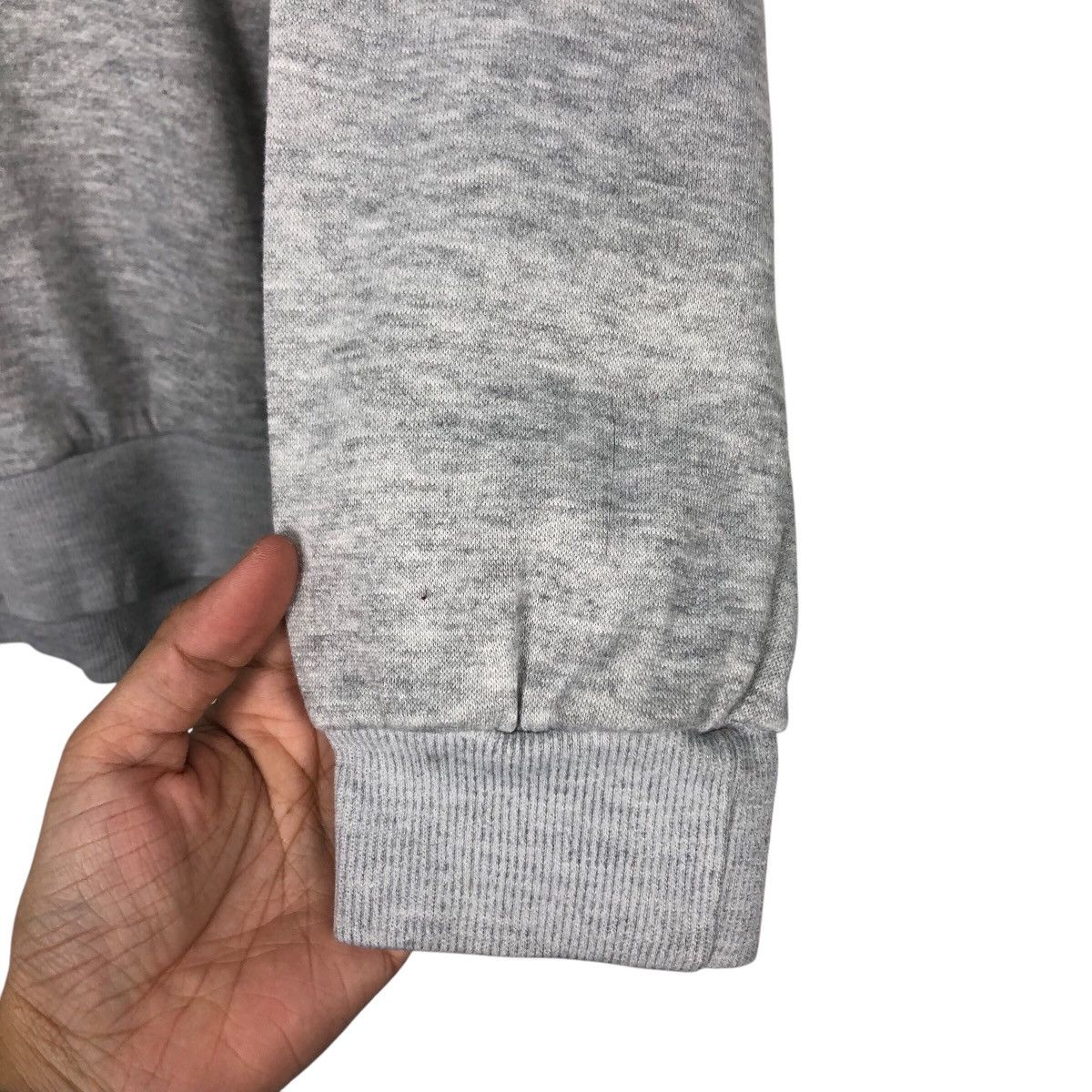 Adidas 📌Vintage Sherpa Sweatshirt Adidas Big Logo Size US M / EU 48-50 / 2 - 12 Thumbnail