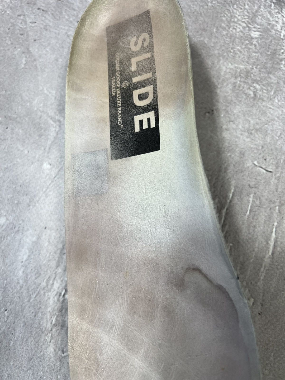 Golden Goose × Vintage Vintage Golden Goose Slide Distressed Sneakers Size US 8 / EU 41 - 23 Thumbnail
