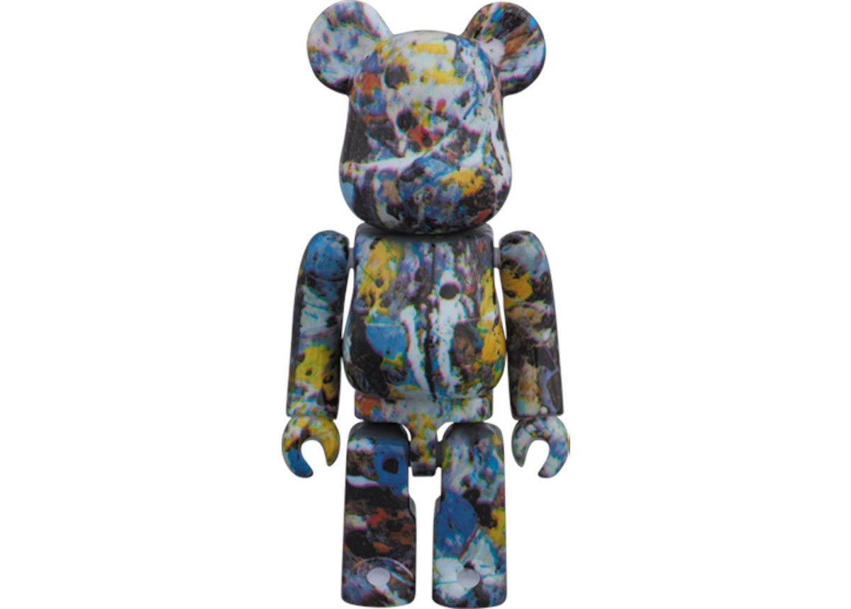 Medicom Toy Medicom 100% Be@rbrick Jackson Pollock Studio 2016 Bearbrick Size ONE SIZE - 3 Thumbnail