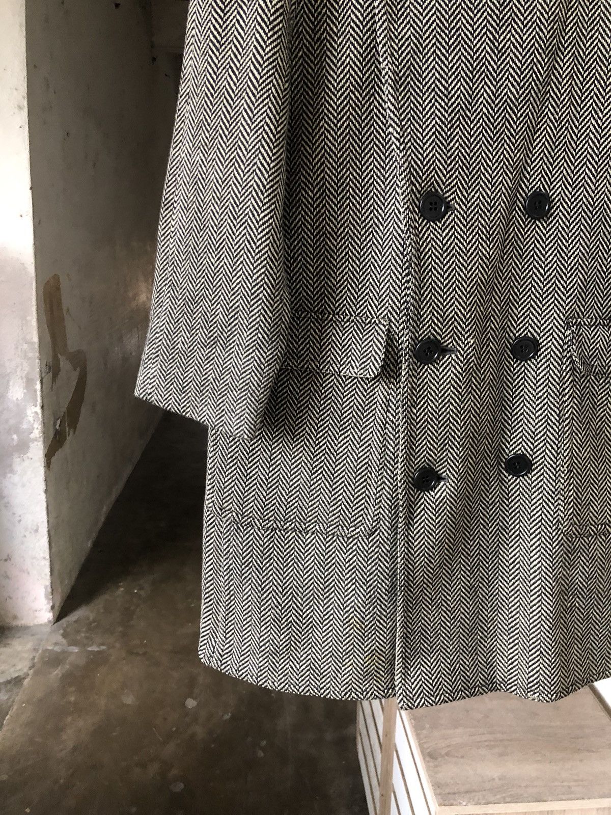 Lanvin Vintage Lanvin Paris Wool Twilled Double Breasted Jacket Size M / US 6-8 / IT 42-44 - 4 Thumbnail