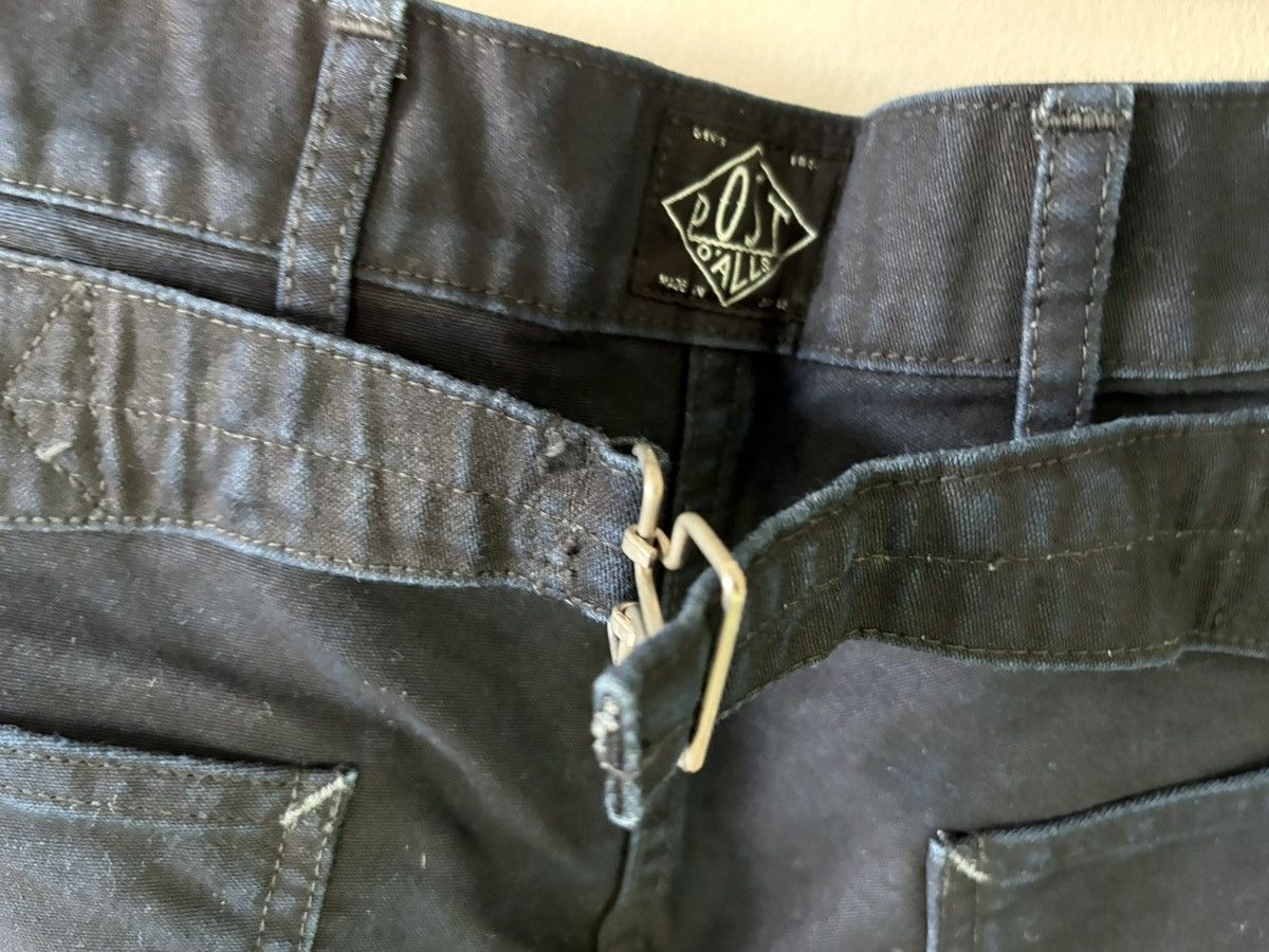 Post Overalls DARK BLUE MOLESKIN WORK PANTS FROM POST O ALLS Size US 36 / EU 52 - 5 Thumbnail