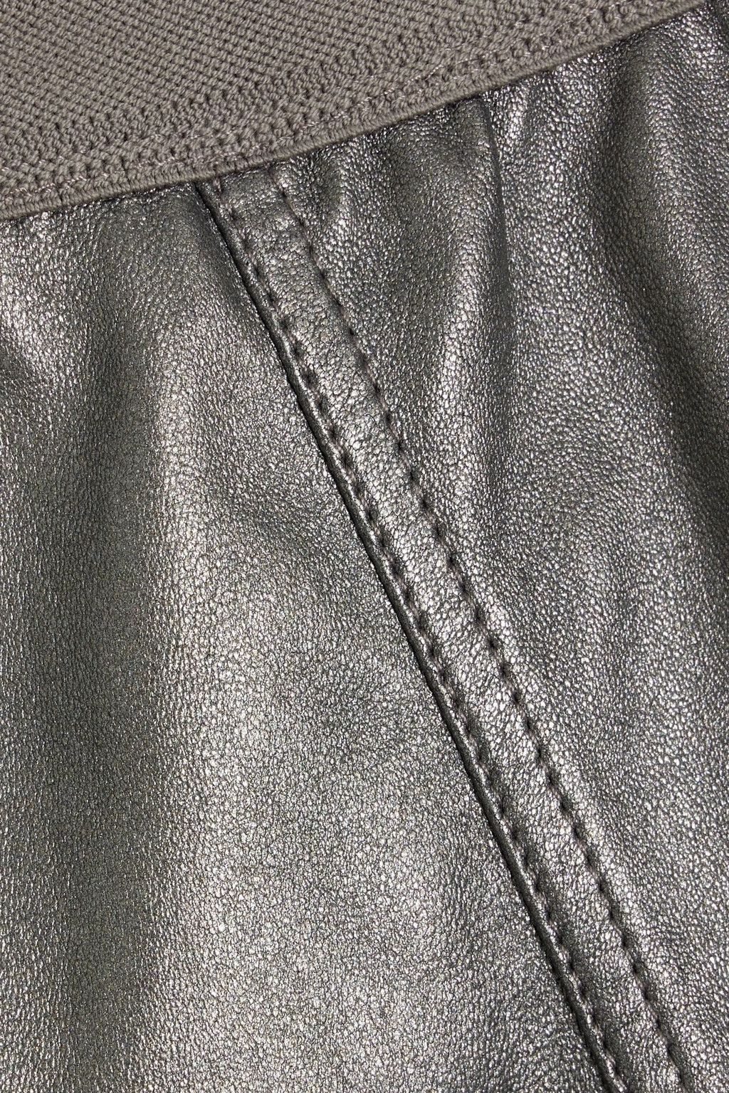 Rick Owens o1y0126 Mini Skirt in Gray Size 27" / US 4 / IT 40 - 4 Thumbnail