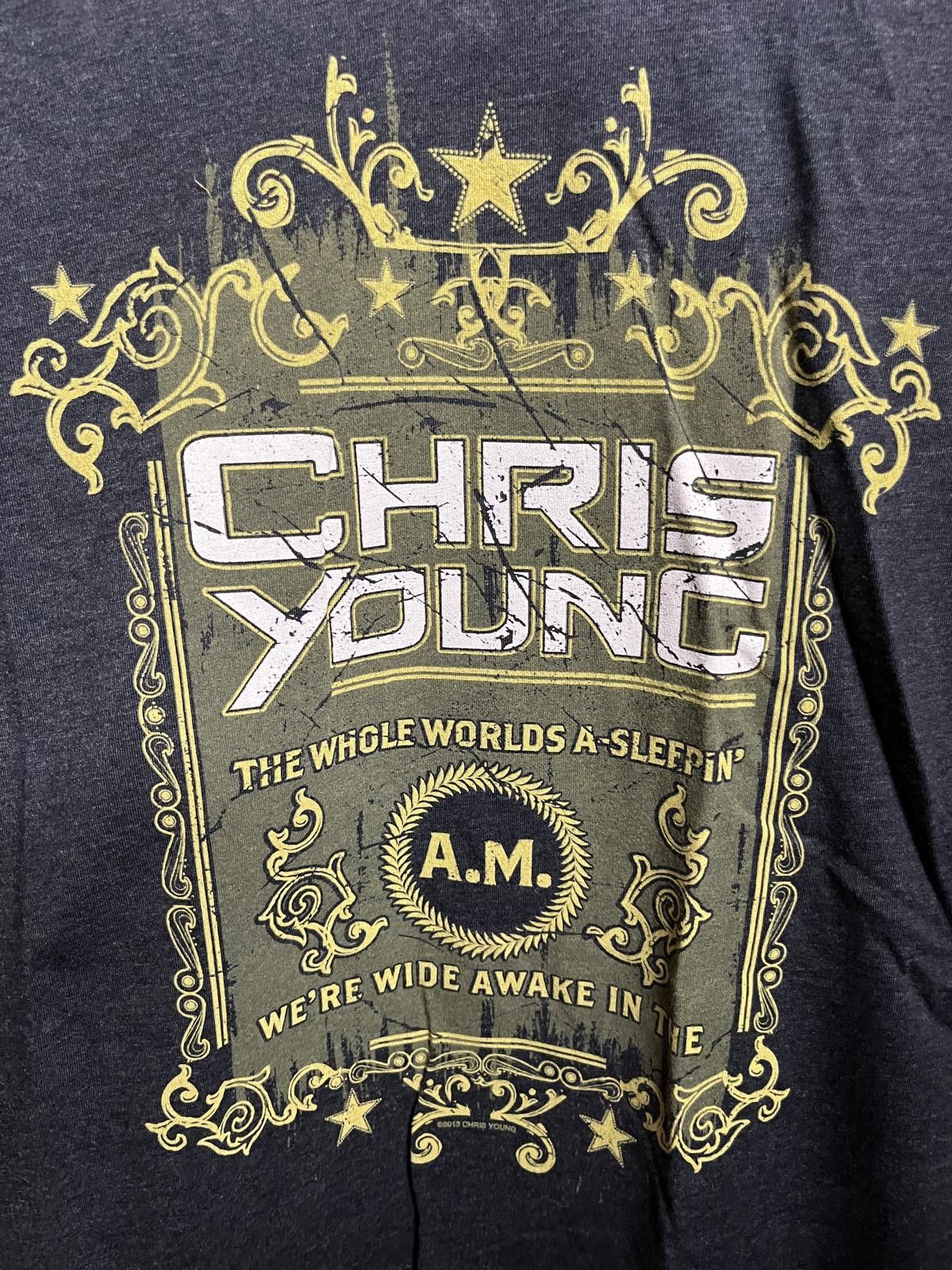 Designer Chris Young Country Tee Whole Worlds Sleepin Juniors V-neck Size M / US 6-8 / IT 42-44 - 3 Thumbnail