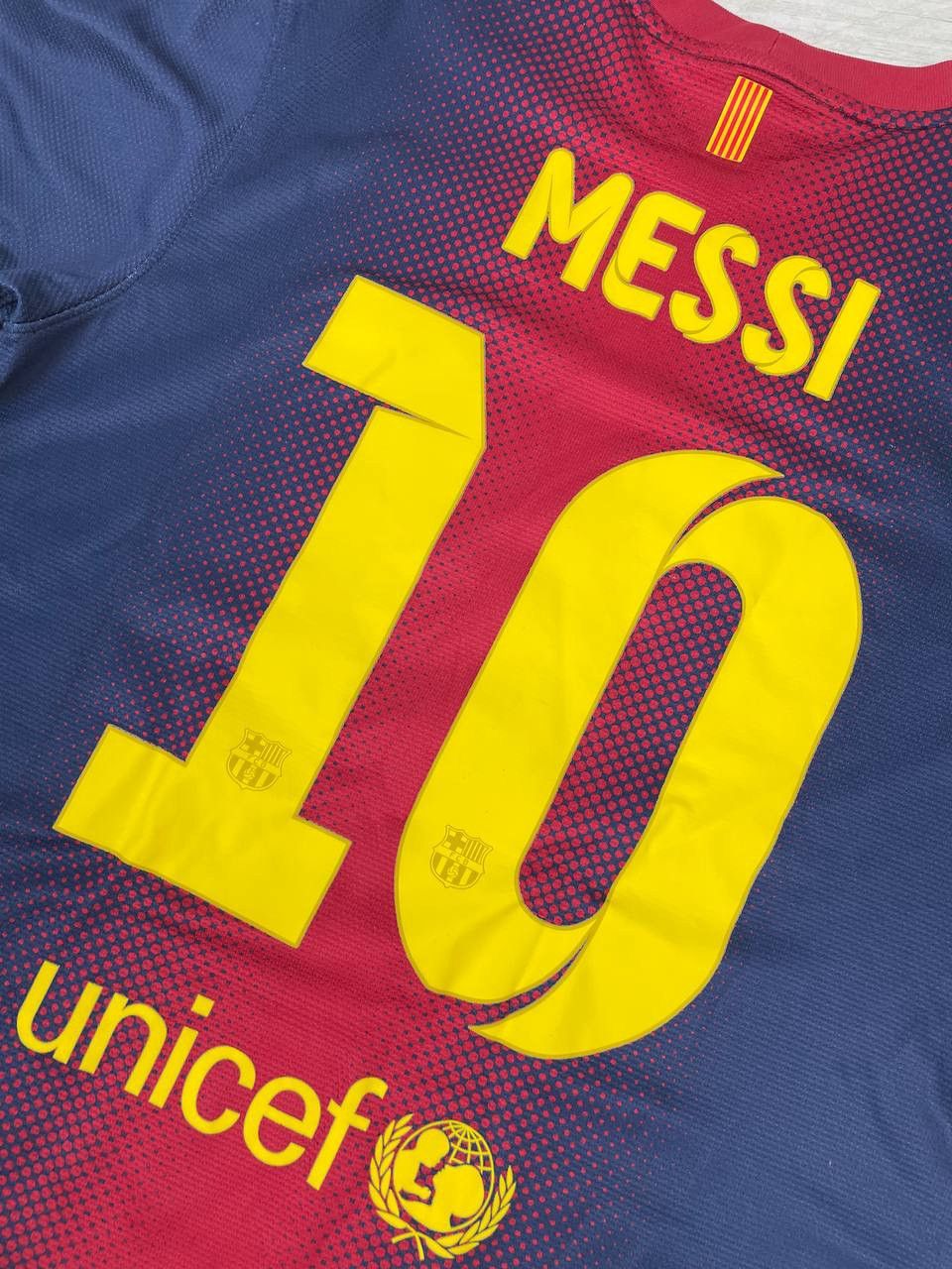 Nike Nike Barcelona 2012 2013 Messi #10 Player Issue Jersey Size US S / EU 44-46 / 1 - 14 Thumbnail